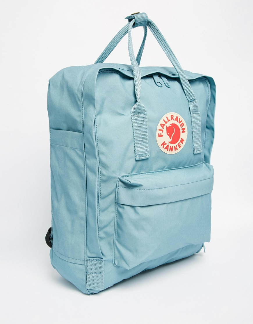 kanken bag light blue