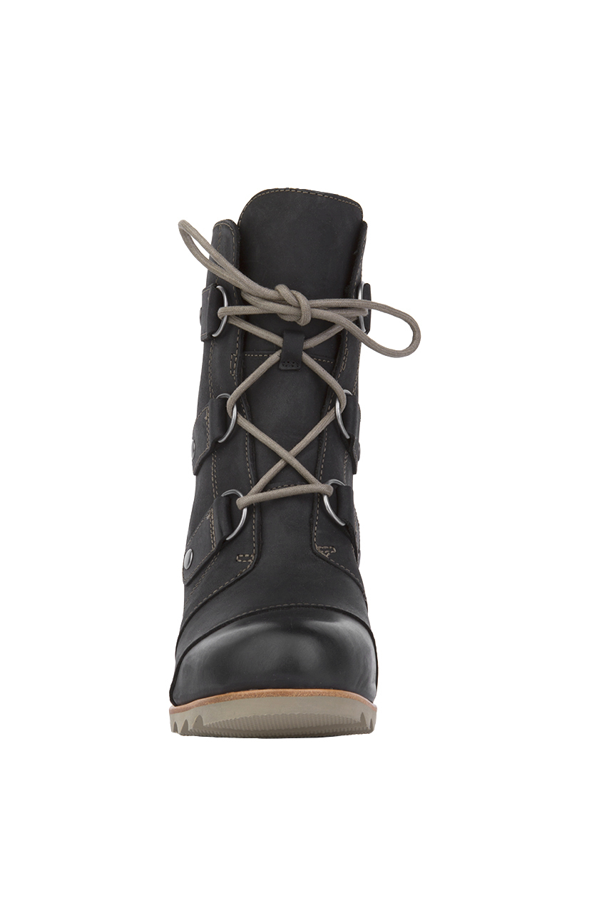 sorel joan of arctic boots black size 8
