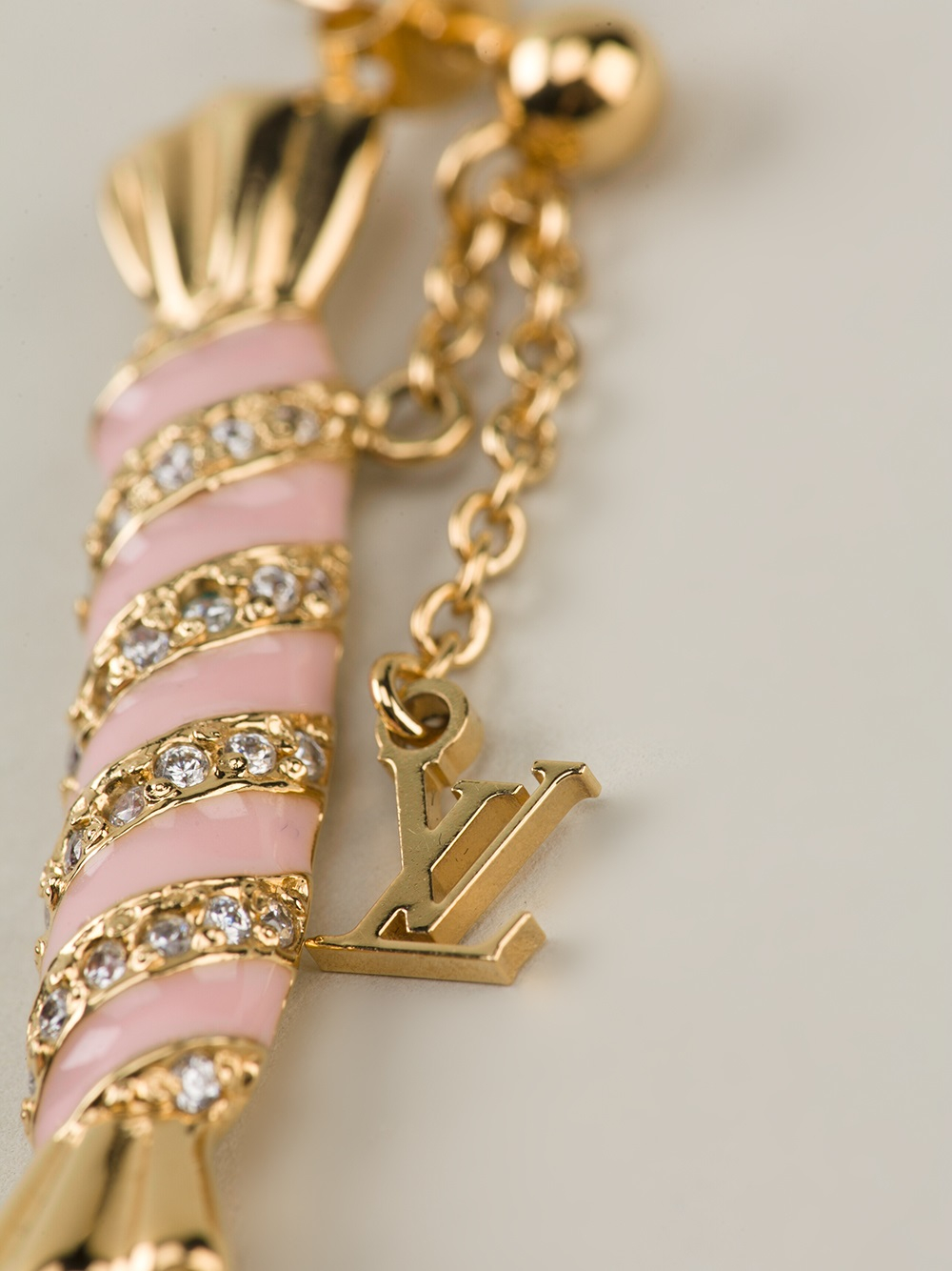 Louis vuitton Drop Pendant Earrings in Metallic | Lyst