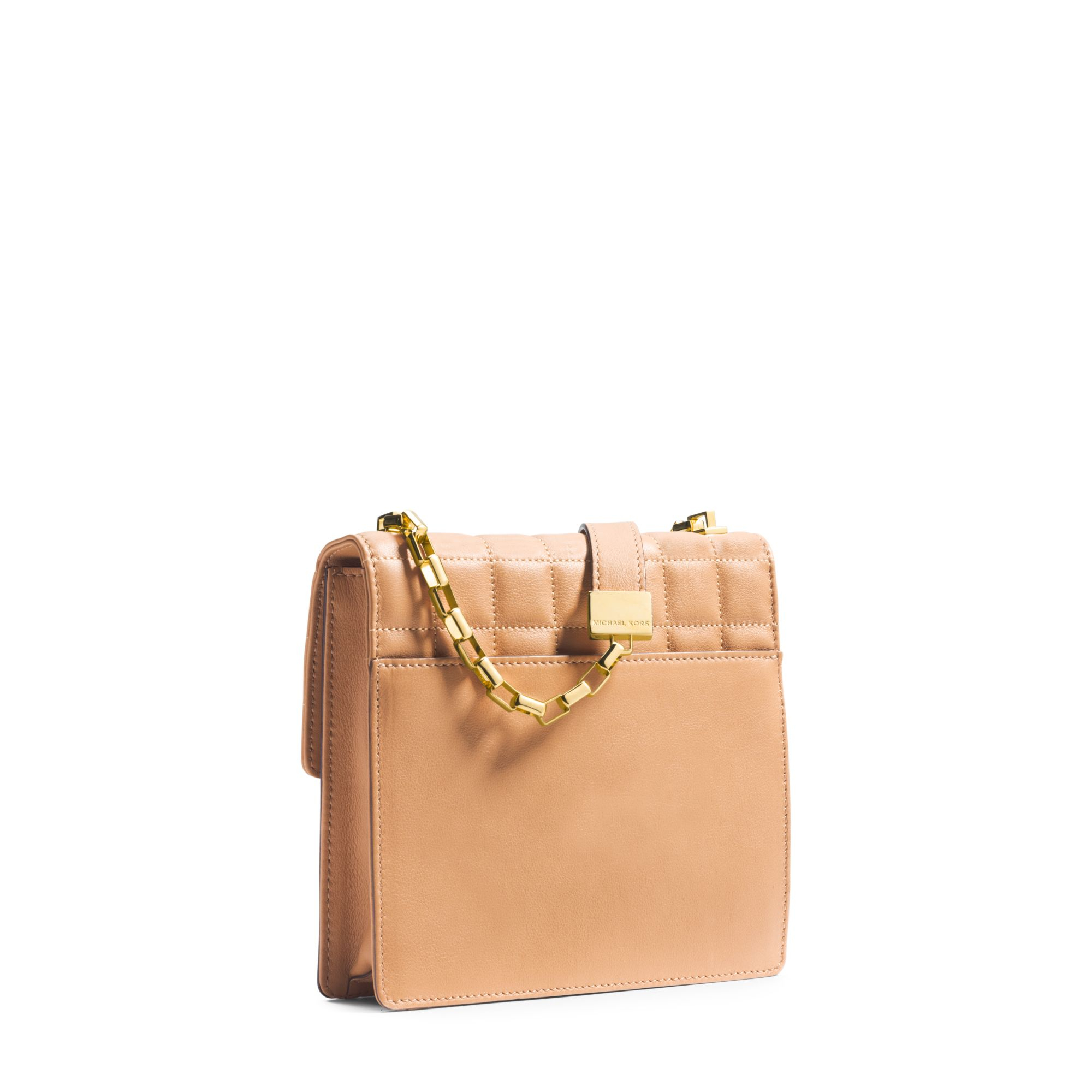 michael kors gia quilted clutch