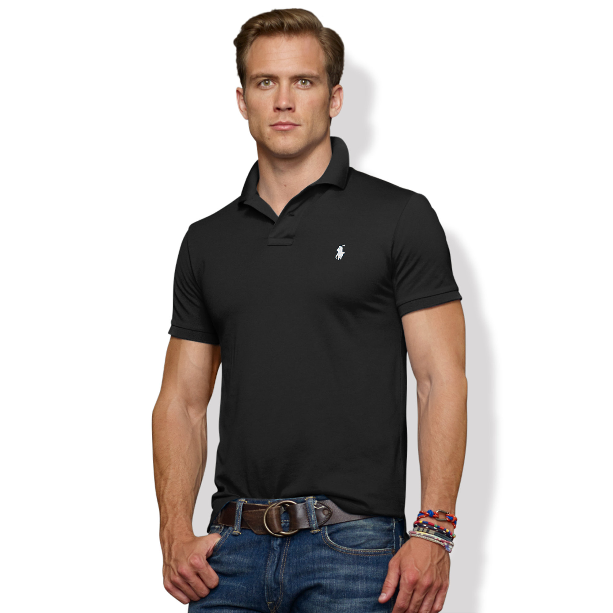 polo ralph lauren slim fit stretch mesh