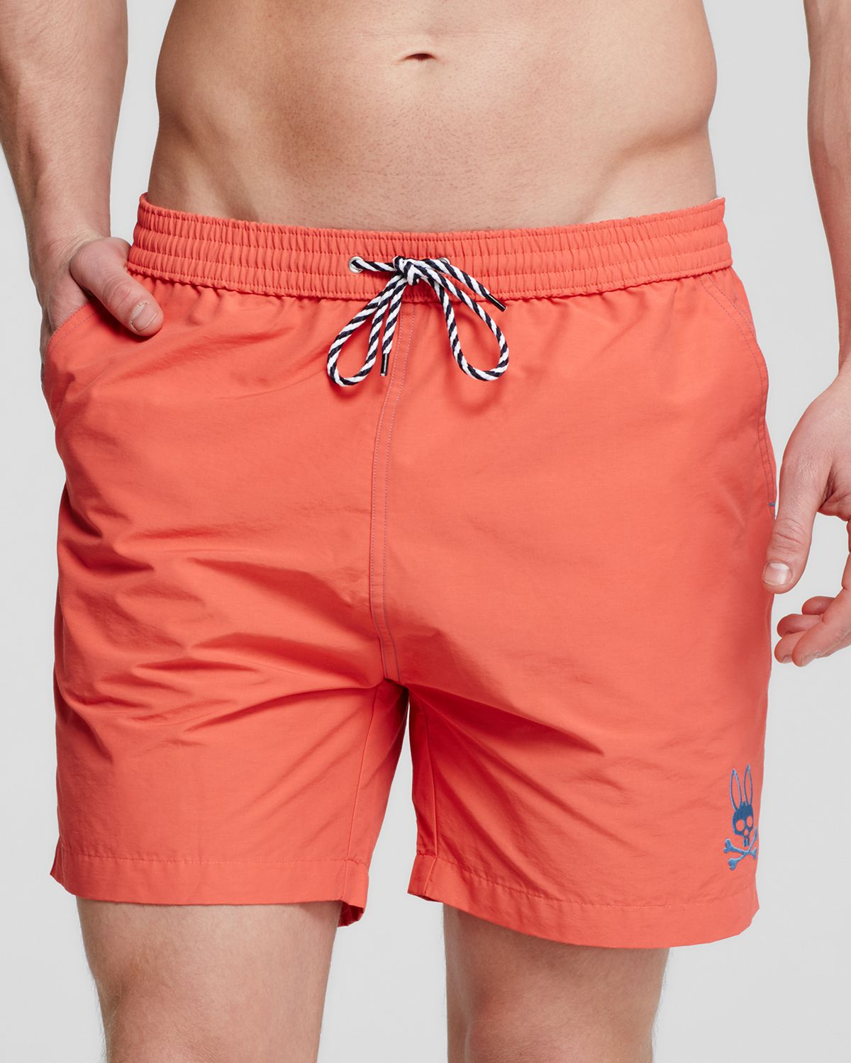solid swim trunks