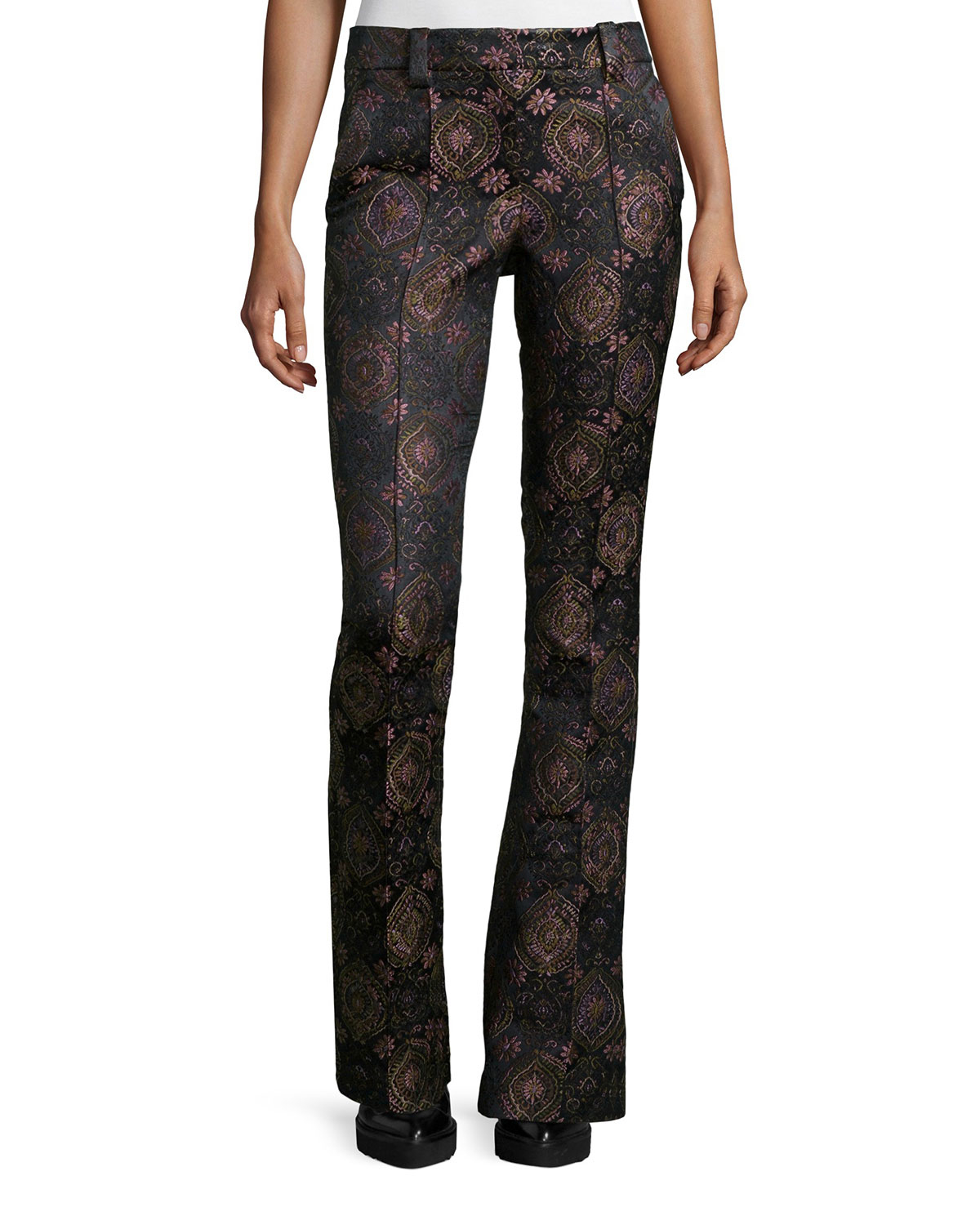 brocade pants with top