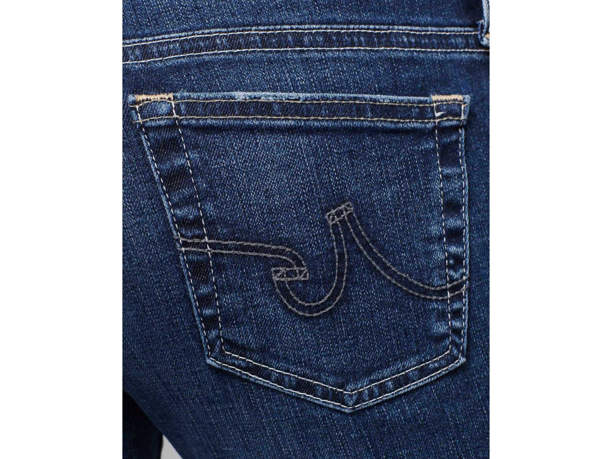AG Jeans Denim Stilt Cigarette Leg In 10 Years Rio in Blue | Lyst
