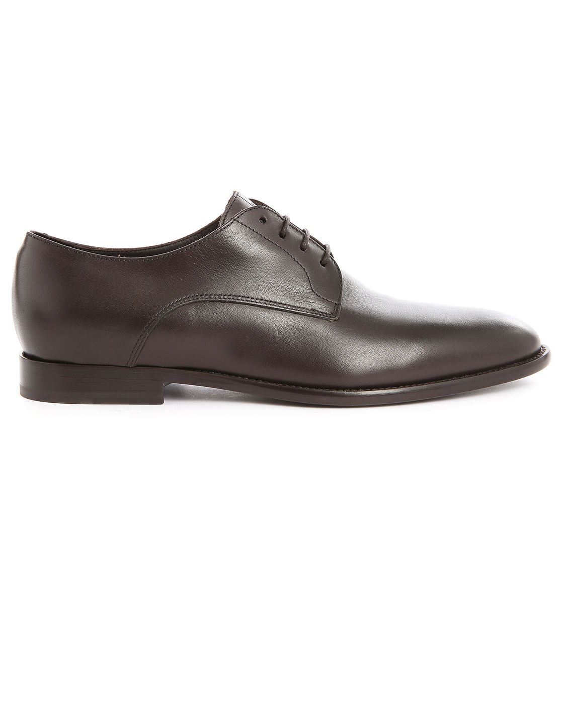 brown leather shoes with white sole