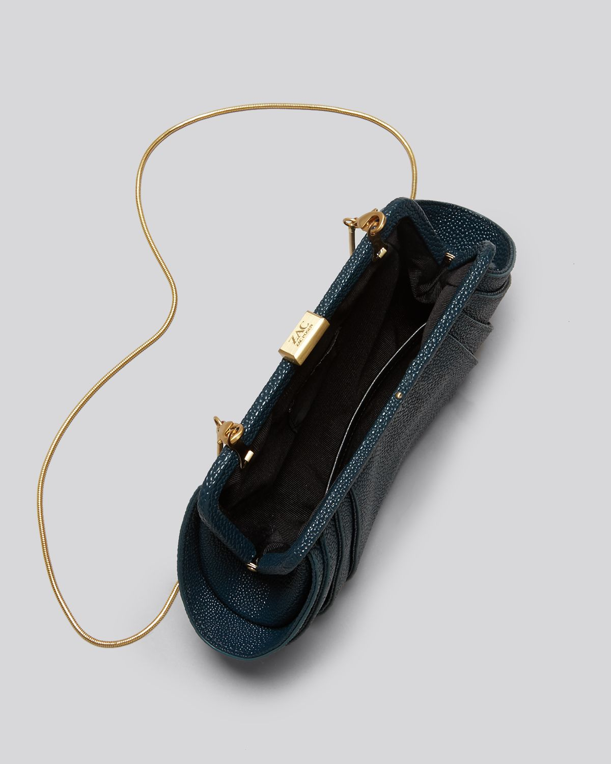 Lyst Zac zac posen Clutch Stingray Embossed in Green