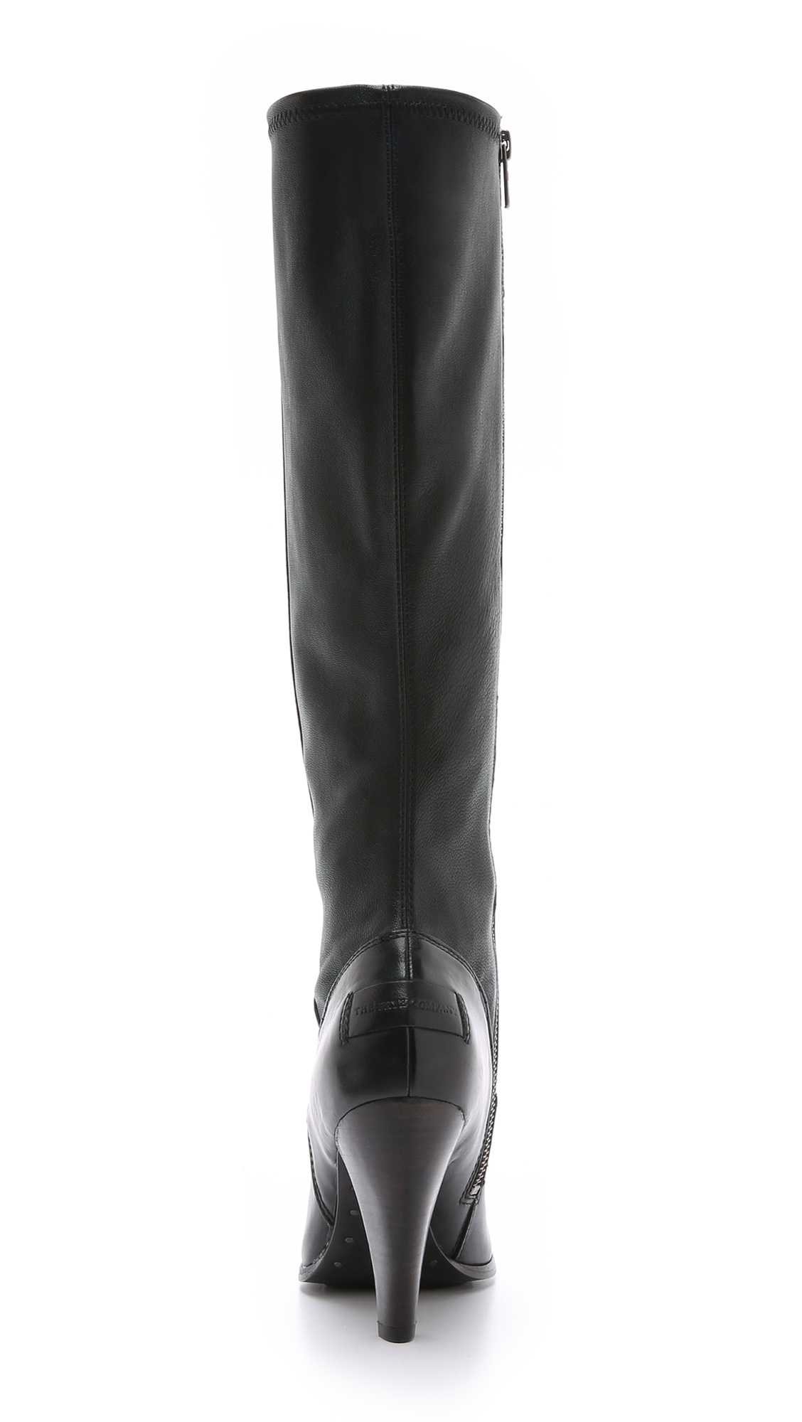 Frye Mikaela Stretch Tall Boots in Black | Lyst