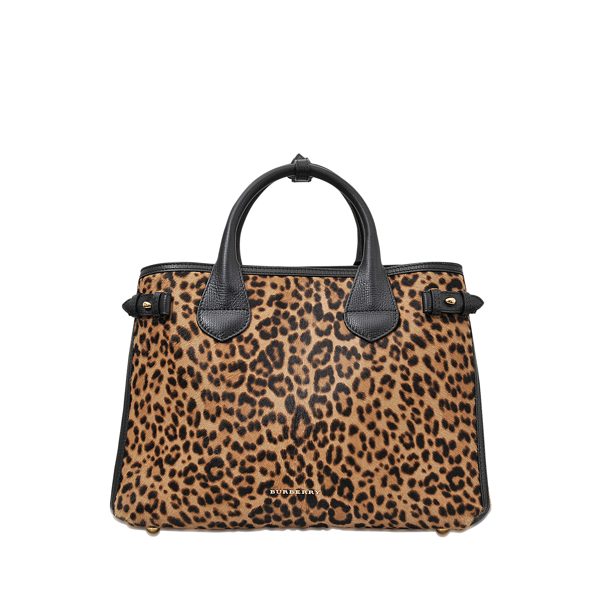 Burberry Md Banner Leopard Bag in Animal | Lyst