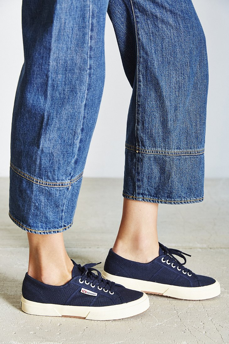 superga lace up sneakers