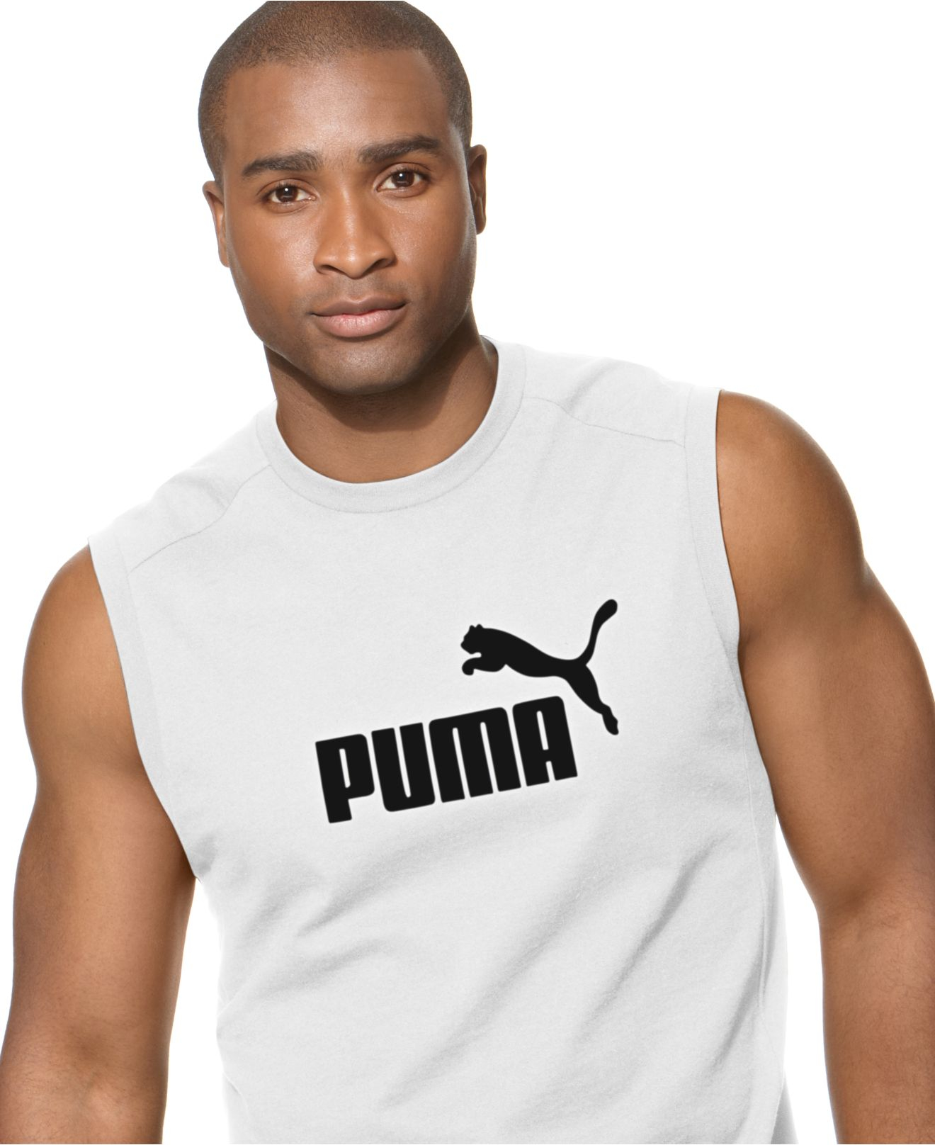 puma sleeveless shirts