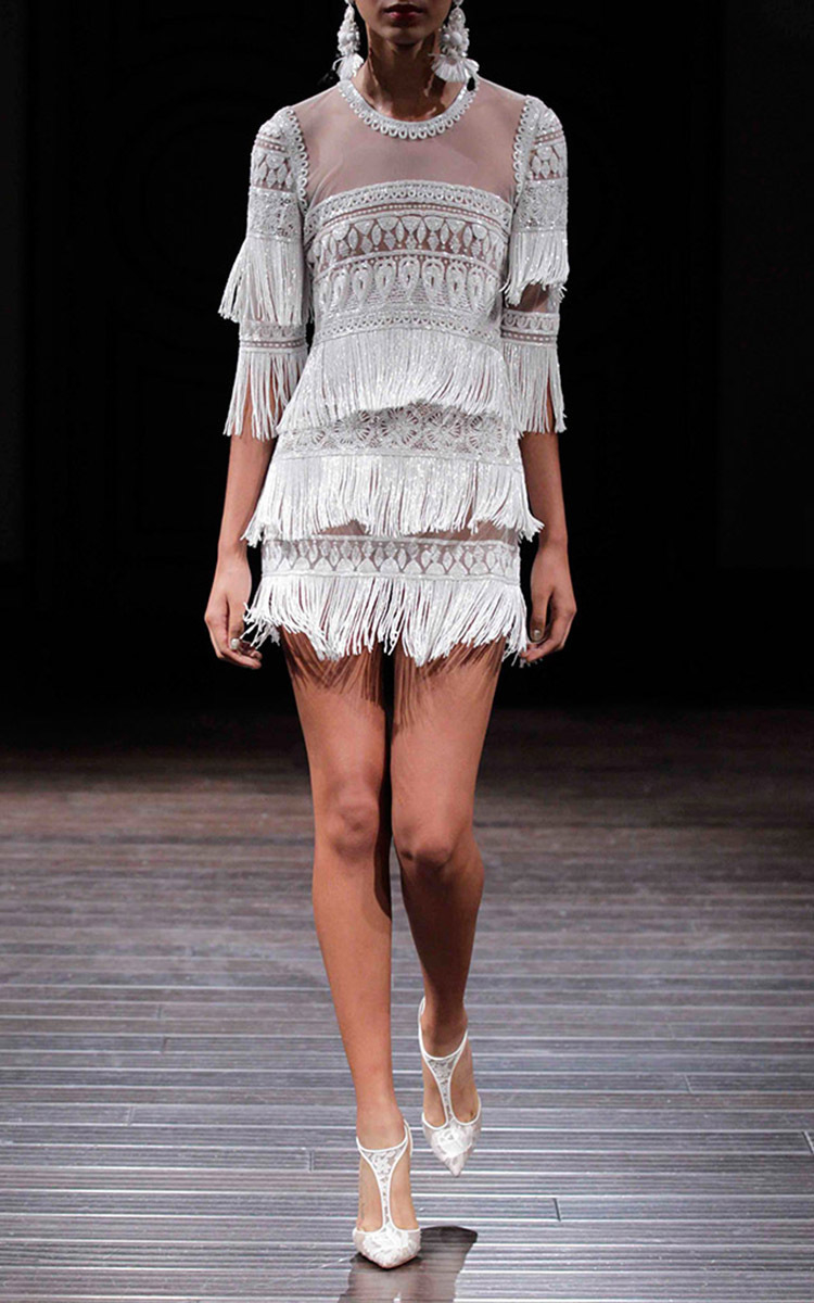 Naeem khan white dress