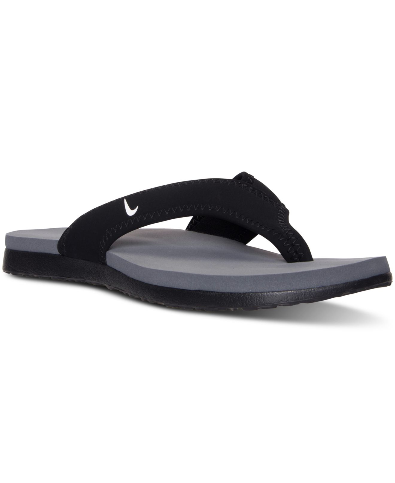 Nike Men's Celso Plus Thong Sandals From Finish Line in Black for Men | Lyst