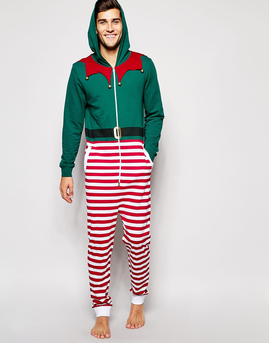 adult elf onesie