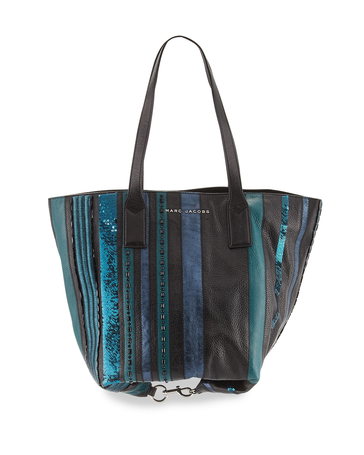 marc jacobs blue mesh tote bag