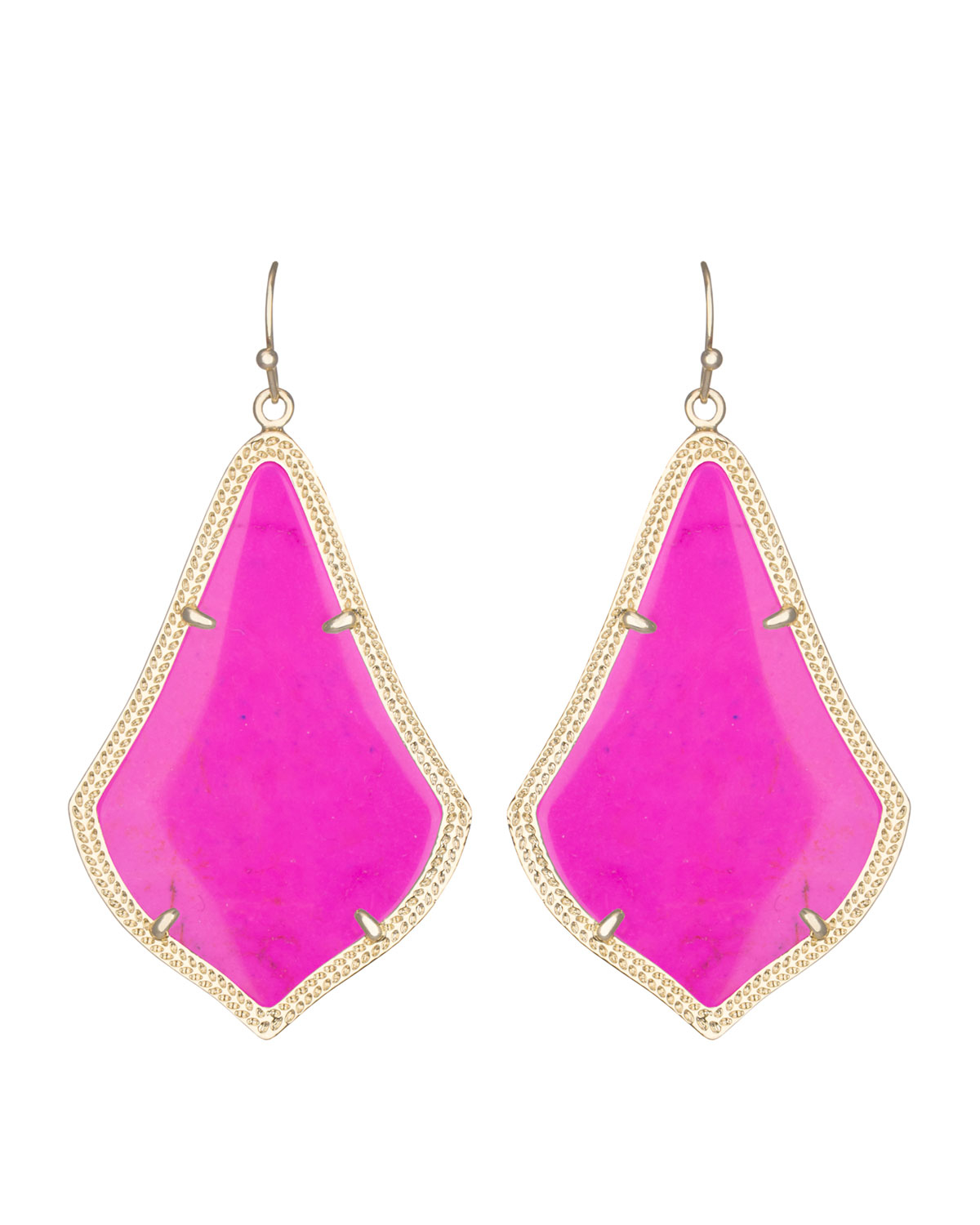 Kendra scott Alexandra Earrings in Purple (MAGENTA) Lyst