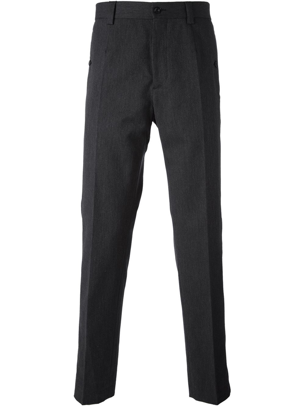 Dolce & gabbana Side Panel Trousers in Gray for Men (grey) | Lyst