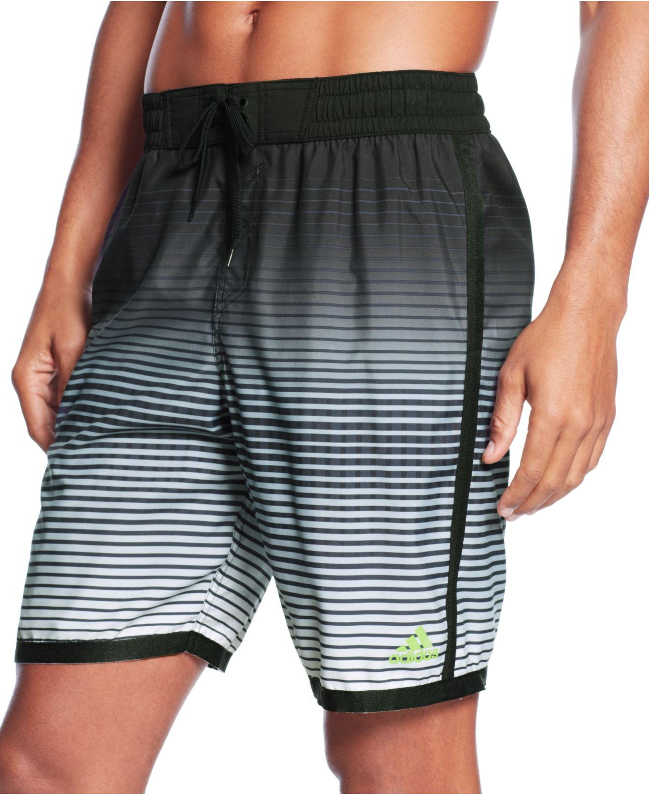Adidas Printed 9" Volley Shorts in Black for Men Lyst