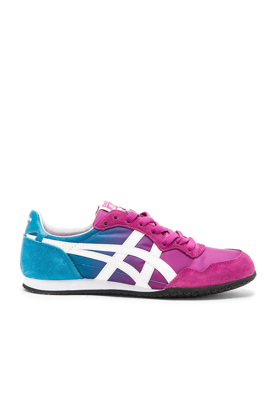 Onitsuka Tiger Leather Serrano Sneaker in Blue | Lyst