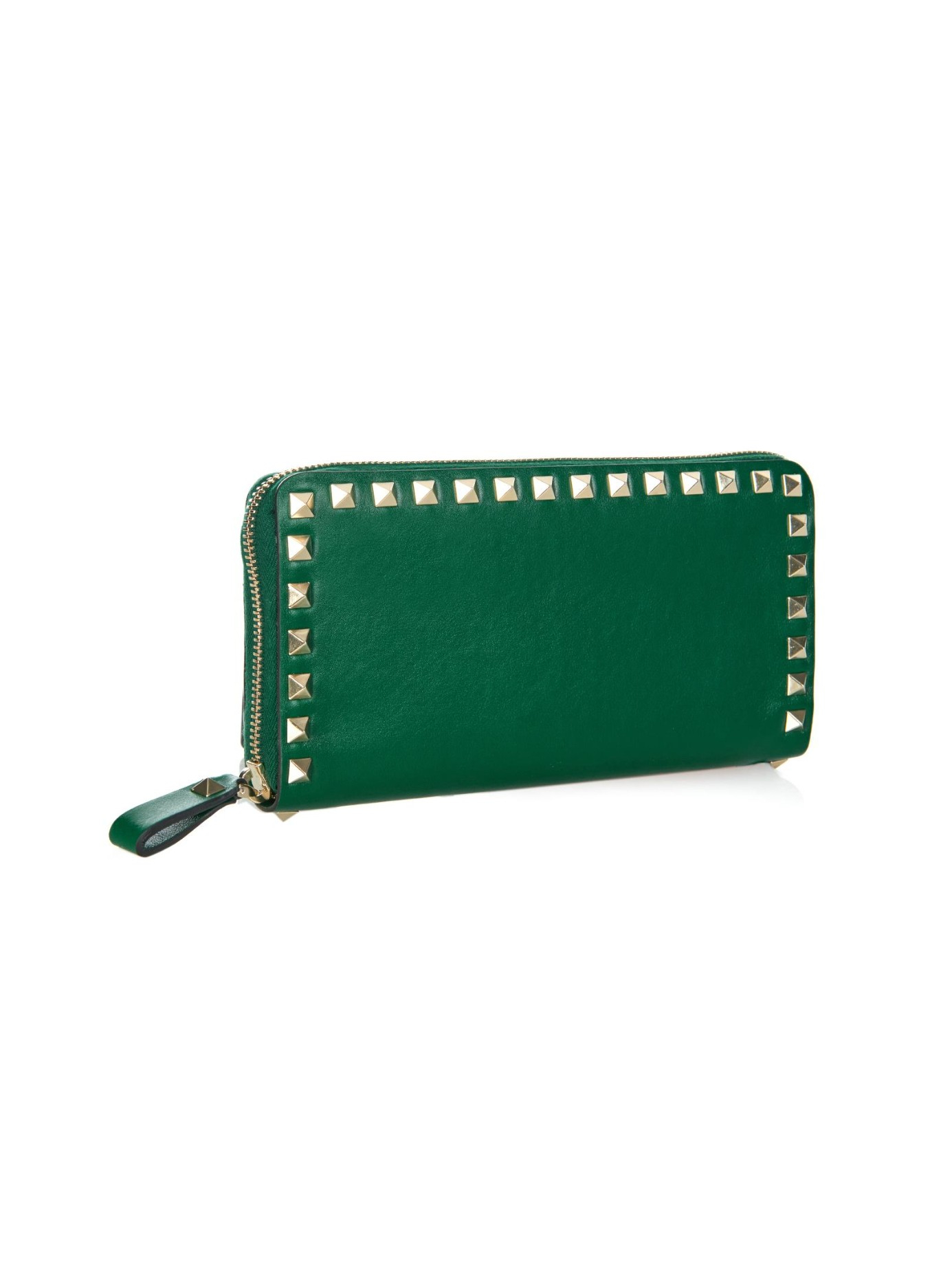 valentino green wallet