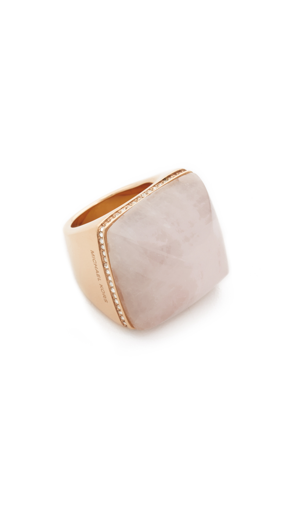 michael kors pyramid baguette ring