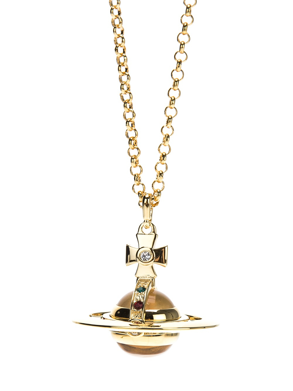 Vivienne Westwood Small Orb Watch Pendant In Metallic Lyst