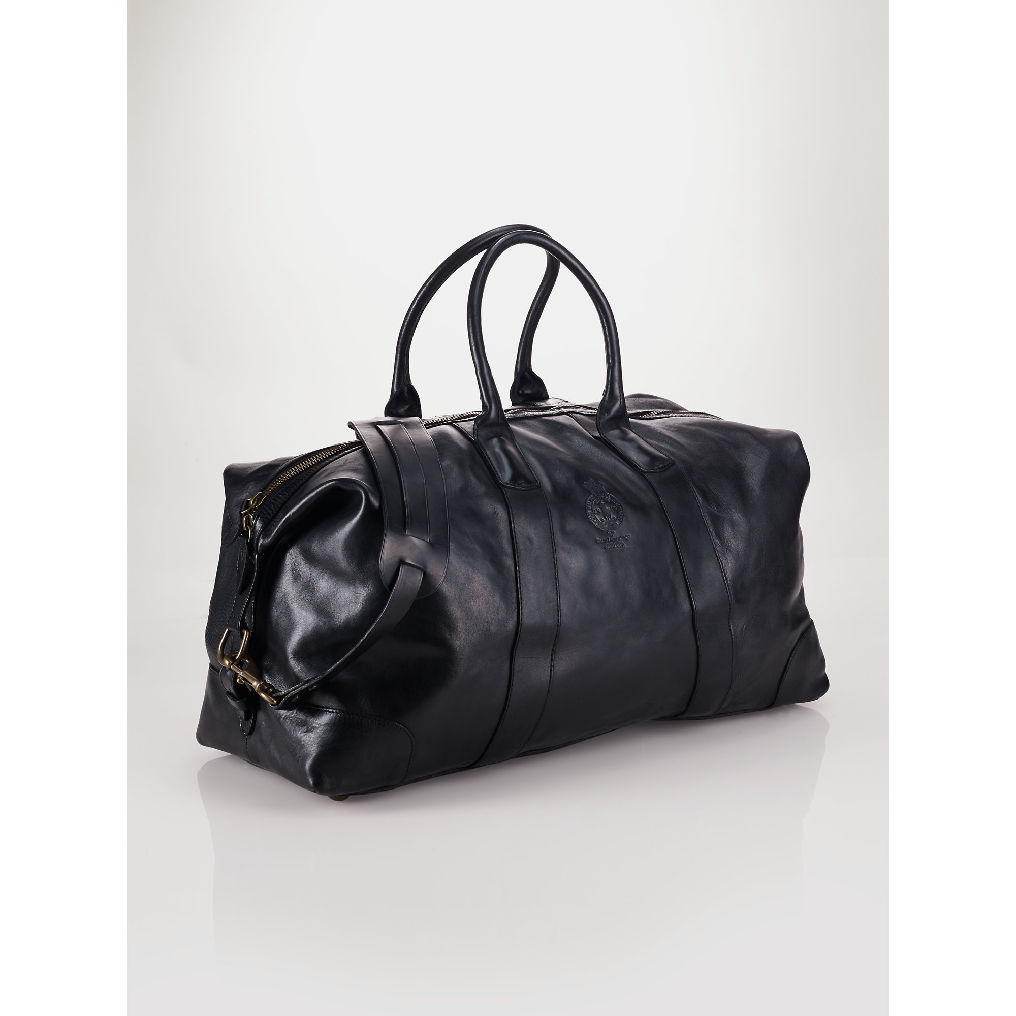 Polo Ralph Lauren Duffle Bag Black Keweenaw Bay Indian Community