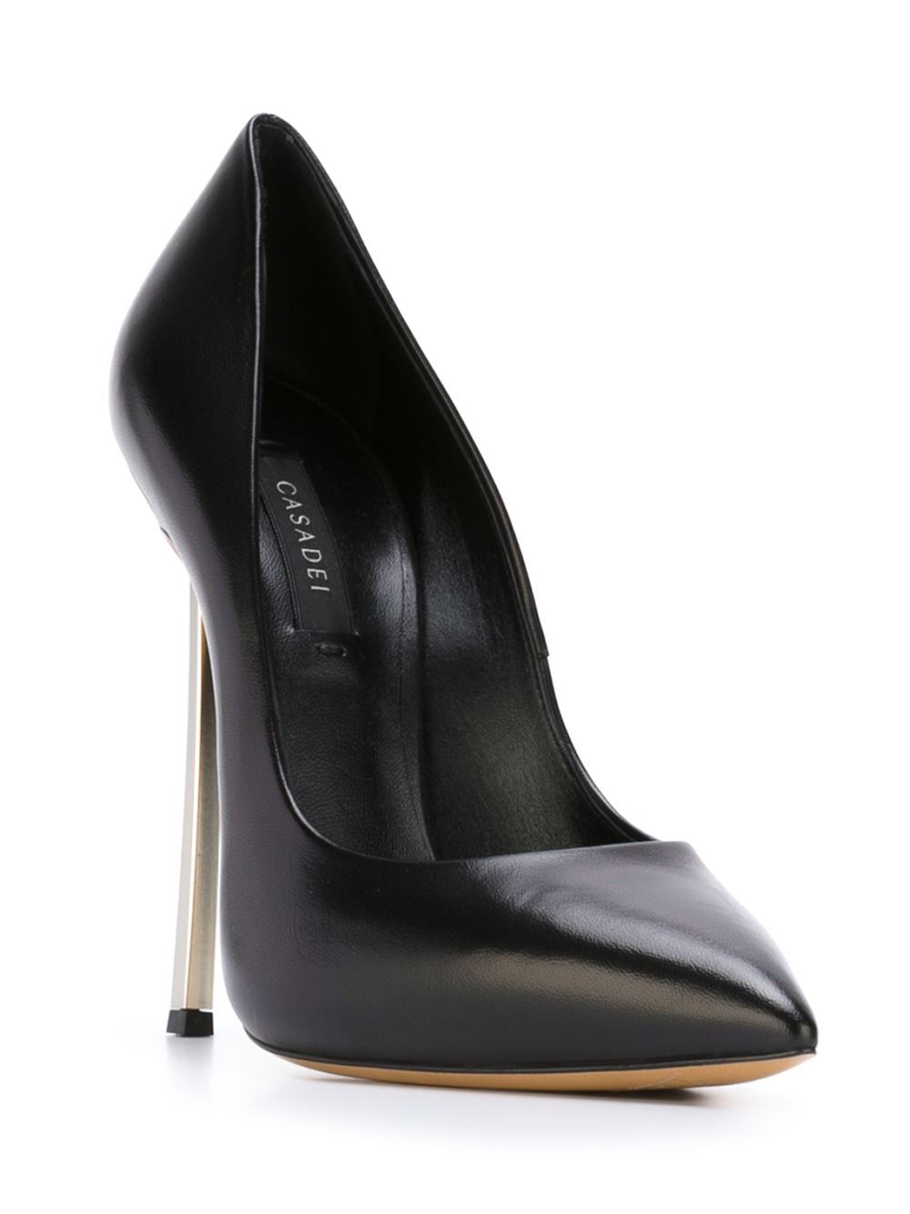 casadei black pumps