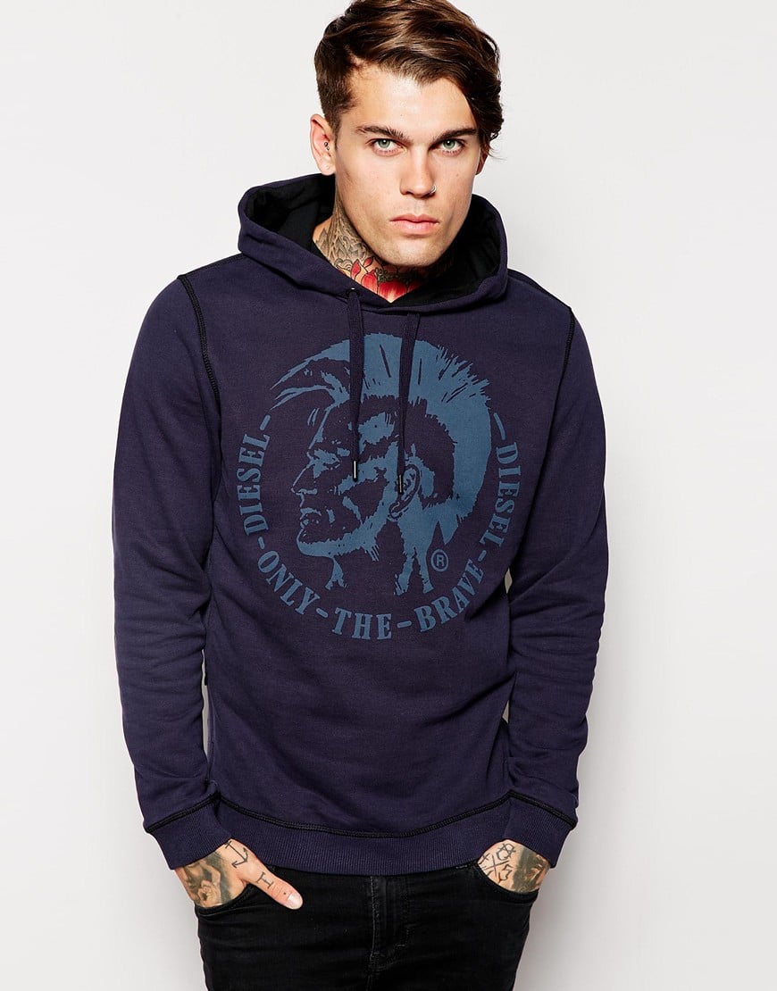 diesel only the brave sweatshirt
