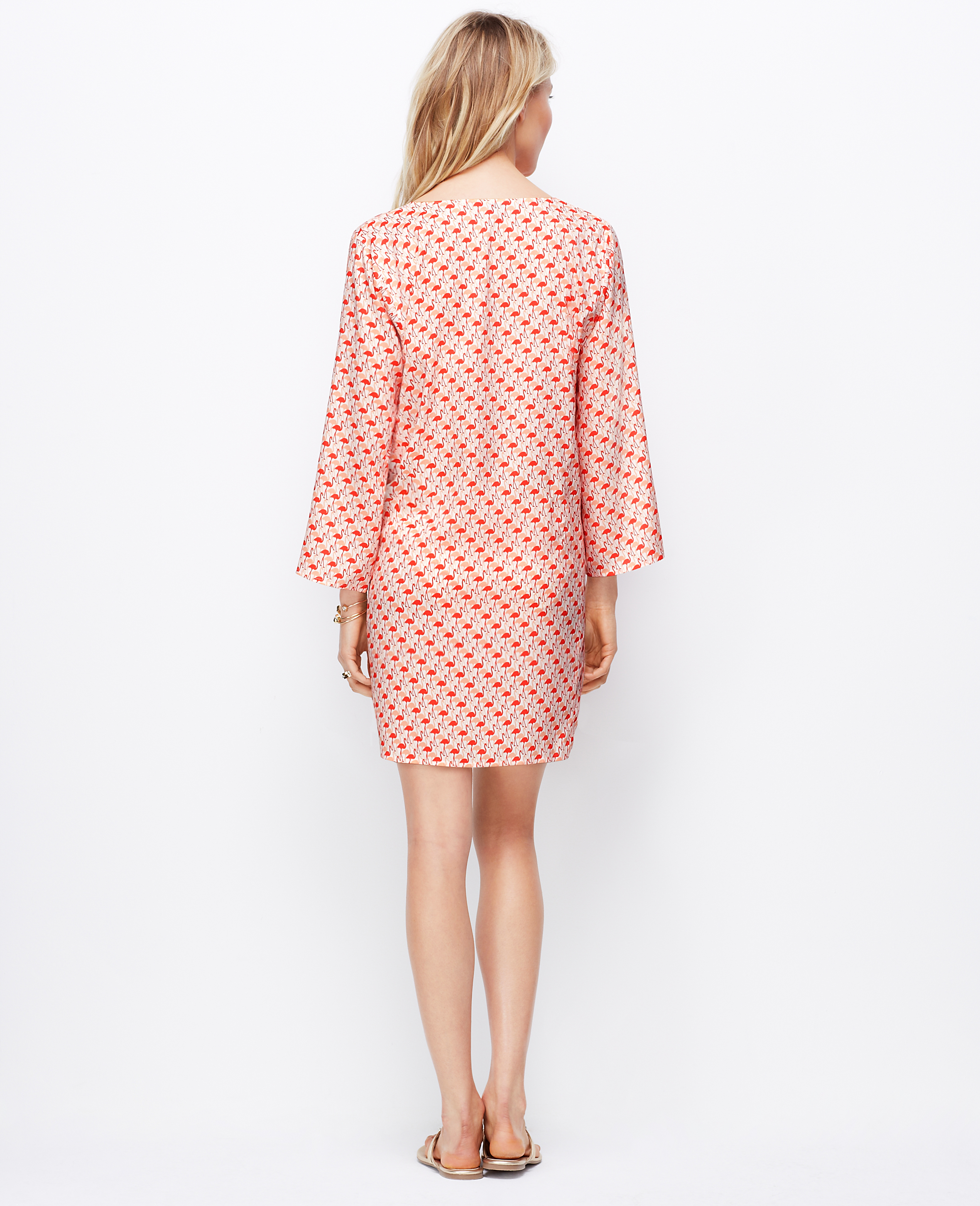 flamingo bathing suit cover up