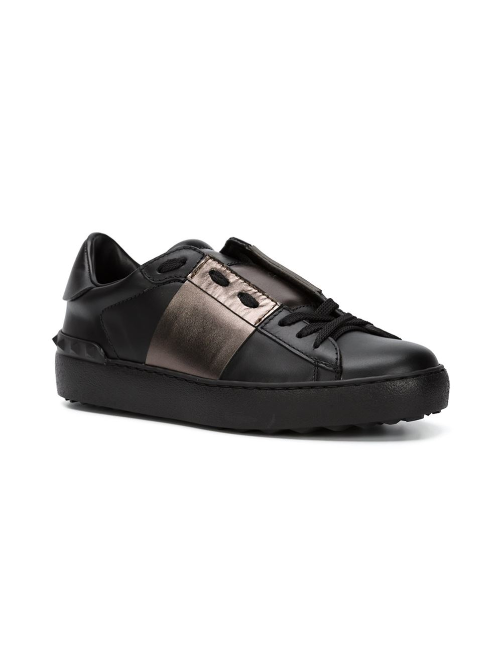 valentino open low top