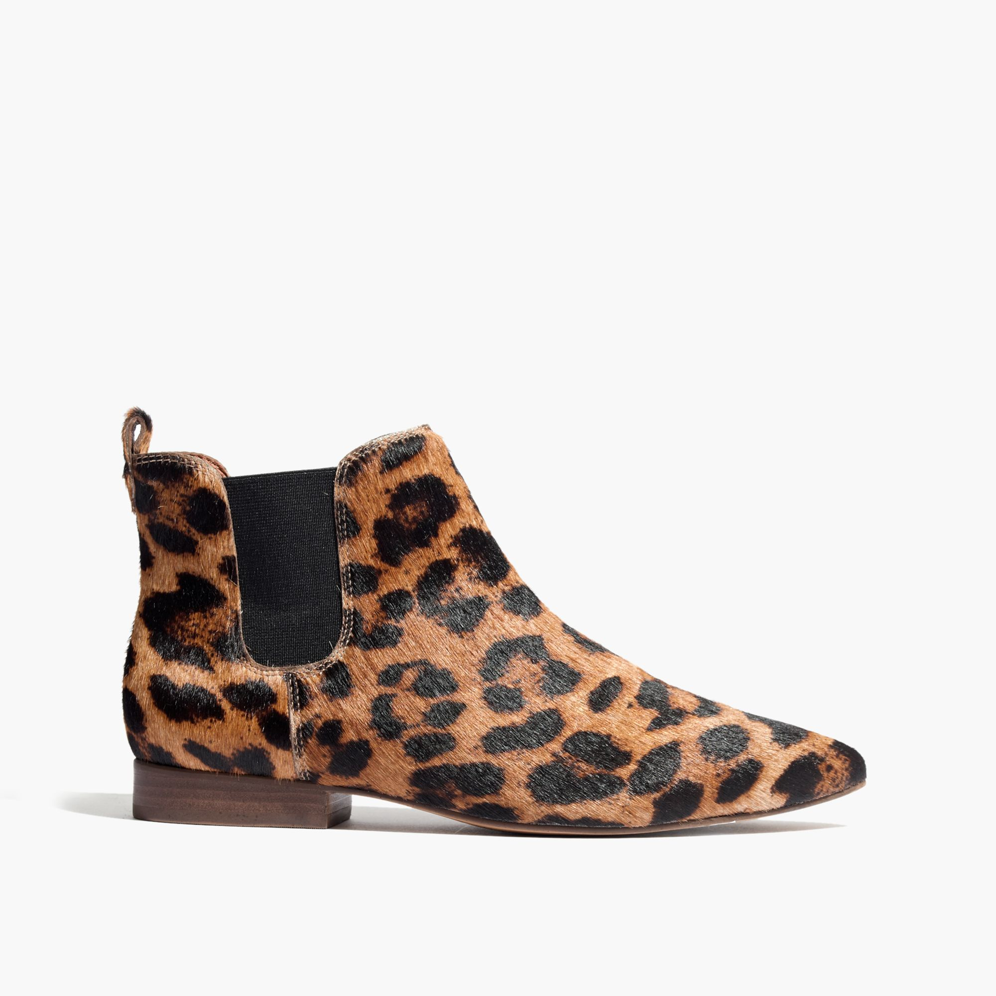 madewell leopard booties