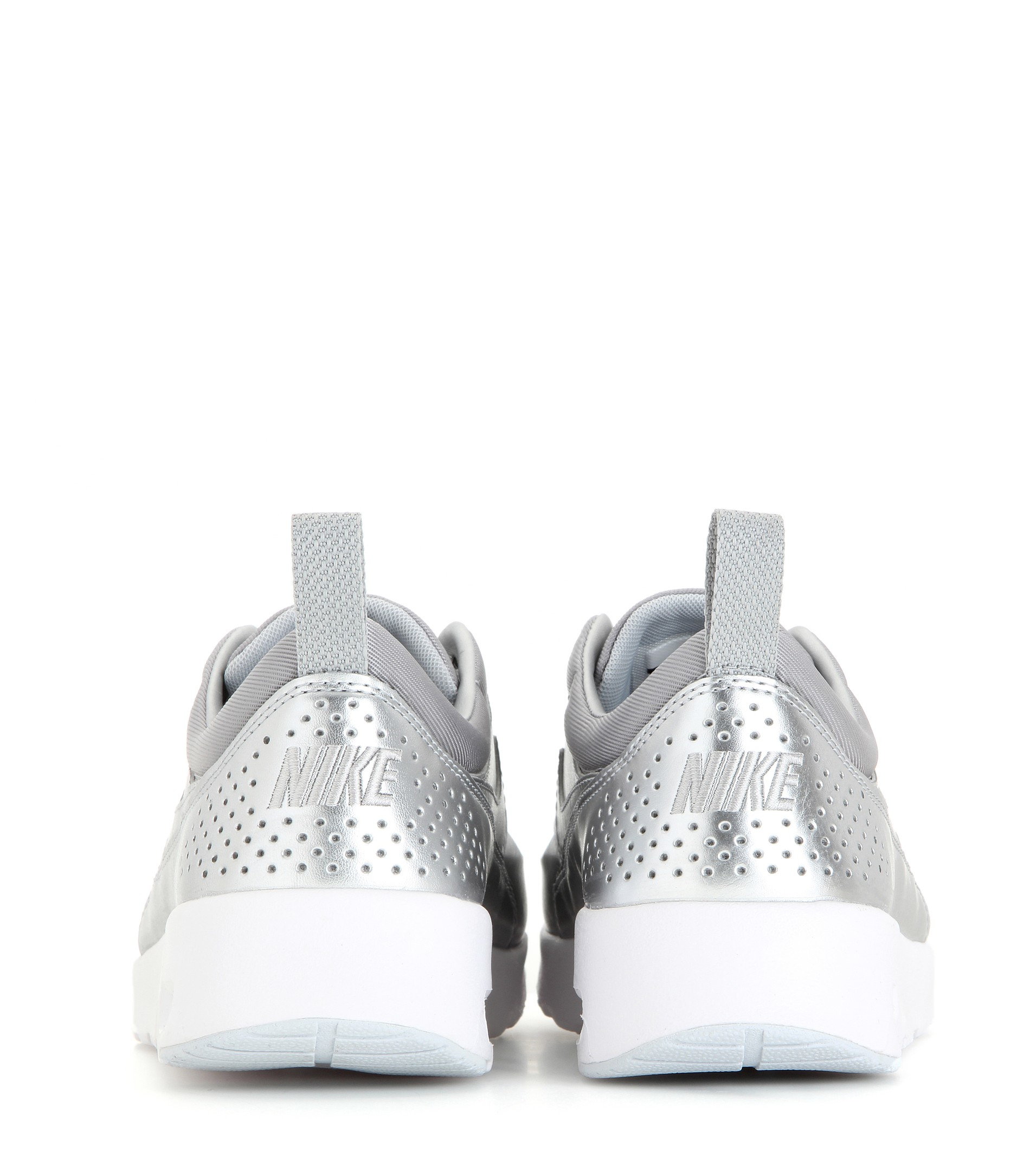 air max thea metallic lace up sneakers
