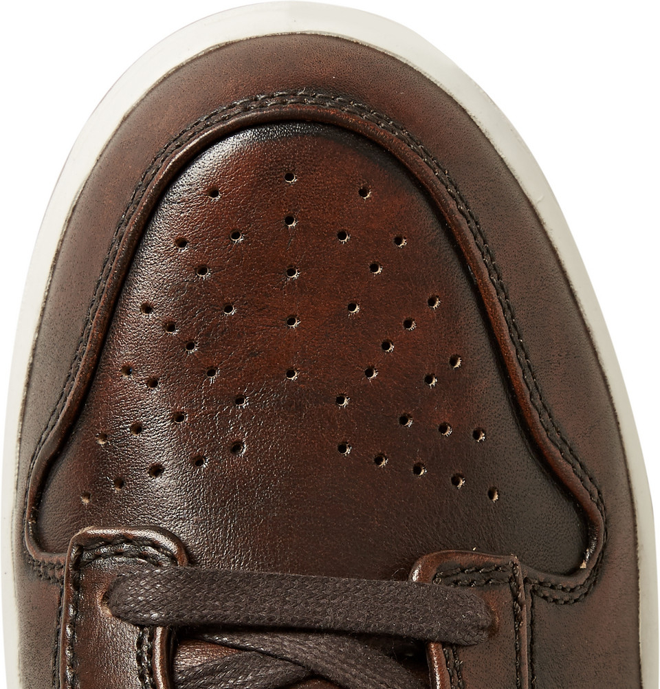 nike dunk burnished leather