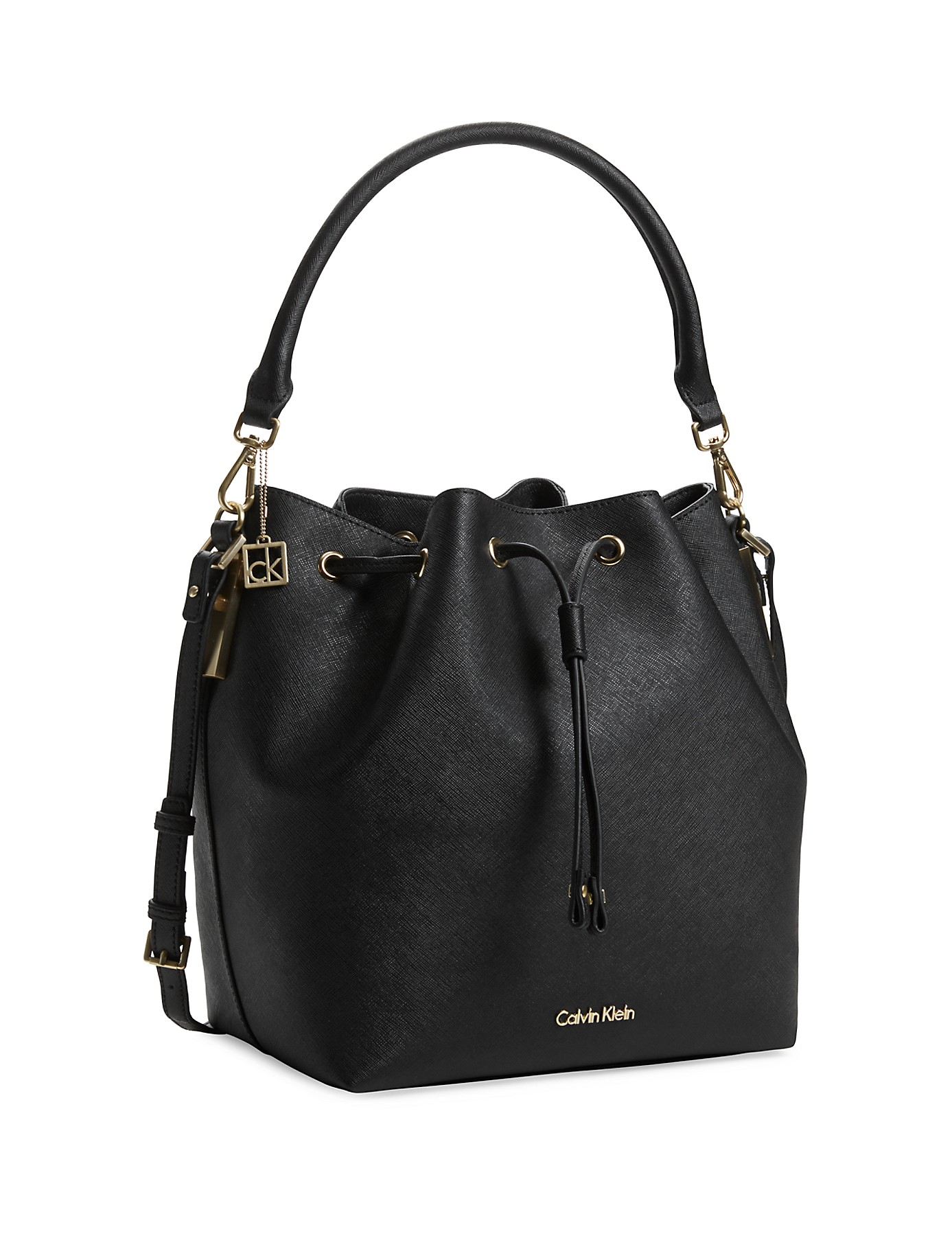 calvin klein drawstring bolsa