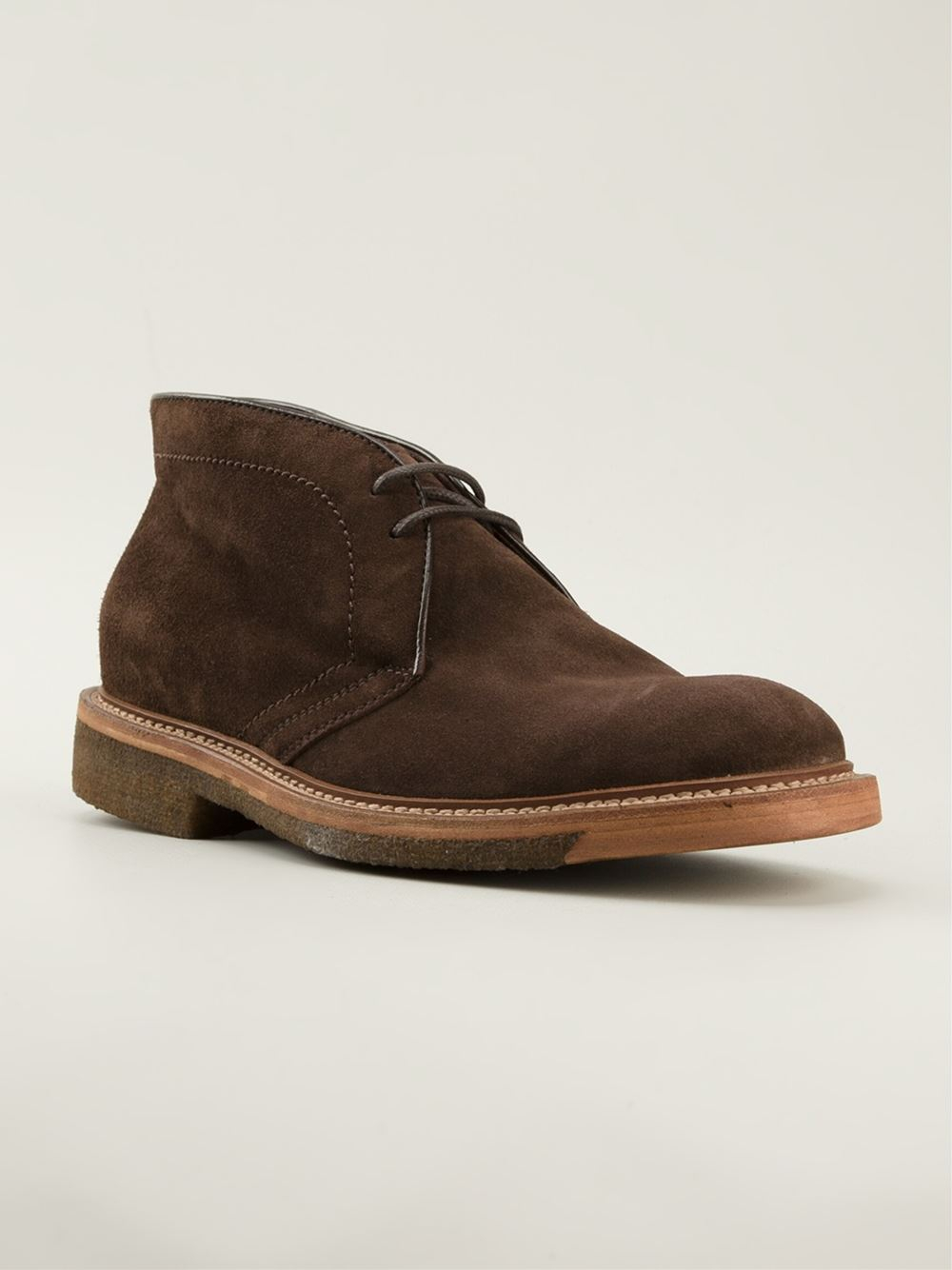 Henderson baracco Classic Desert Boots in Brown for Men | Lyst