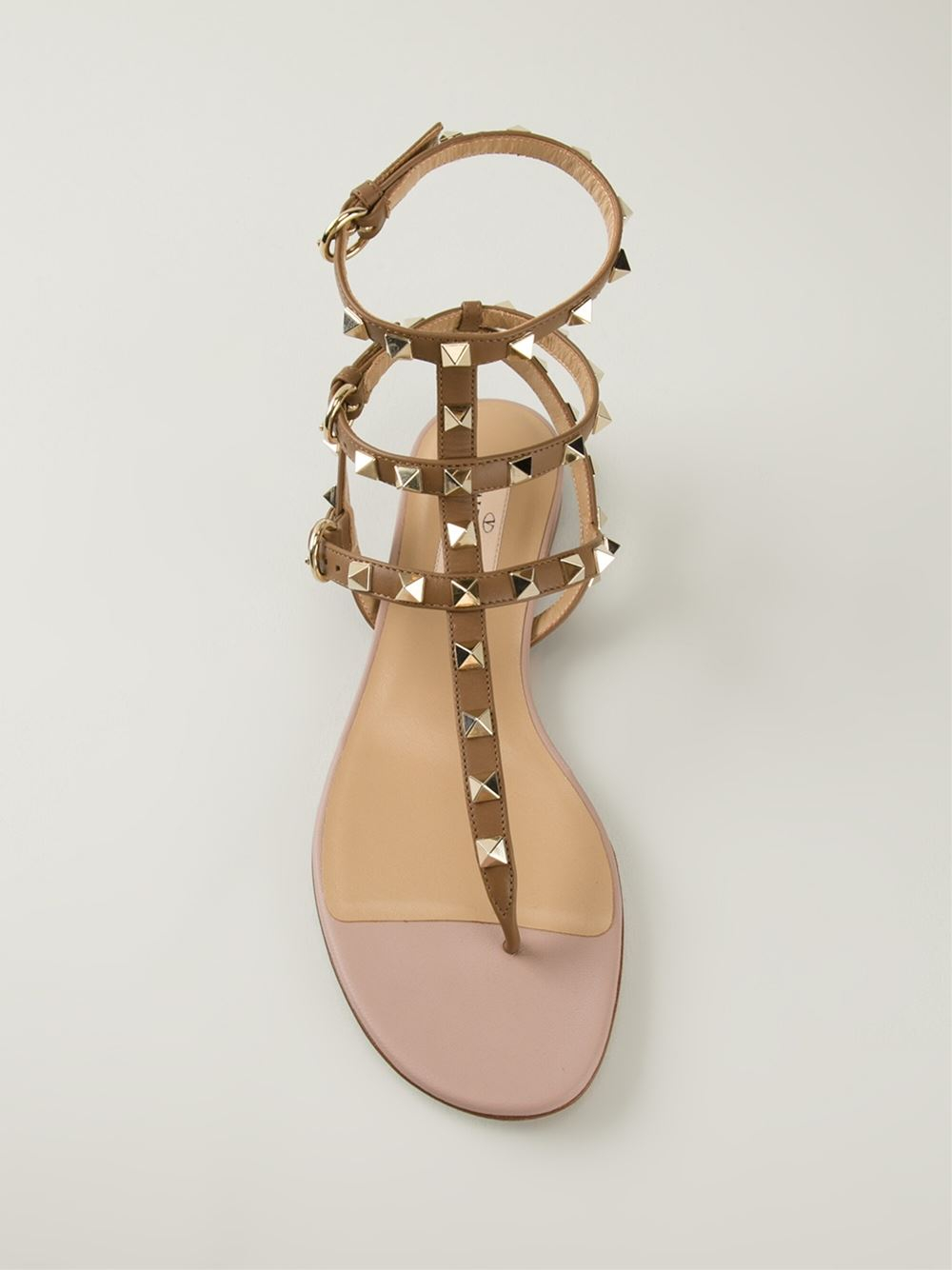 beige valentino sandals