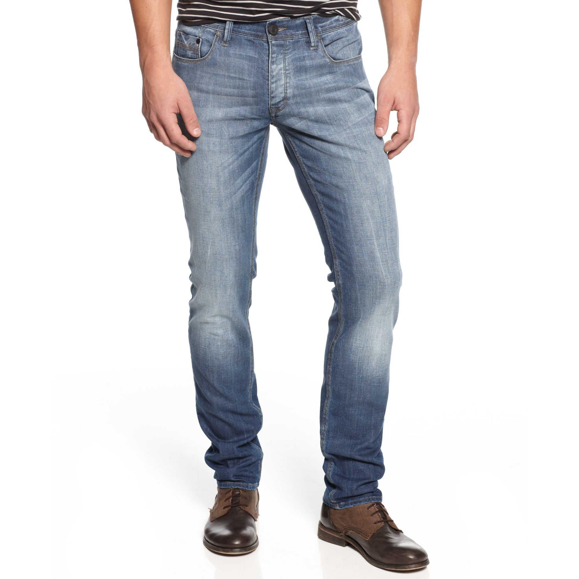 narrow slim fit jeans