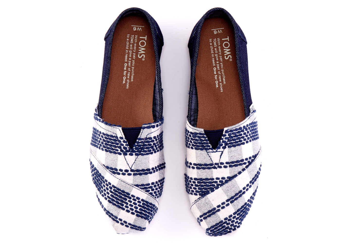 navy blue toms