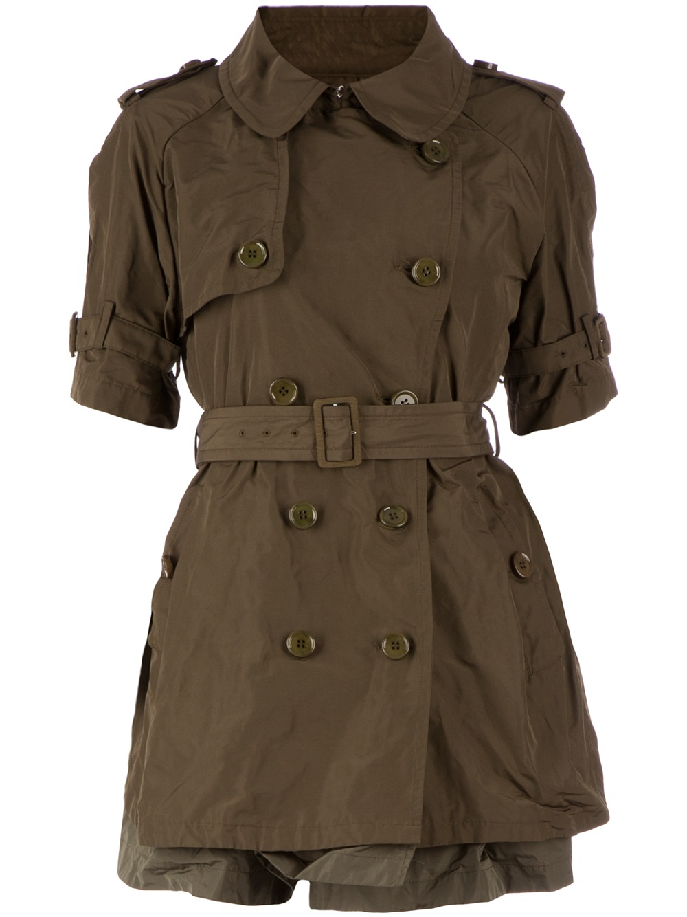 Lyst Moncler Ducis Trench Coat in Green