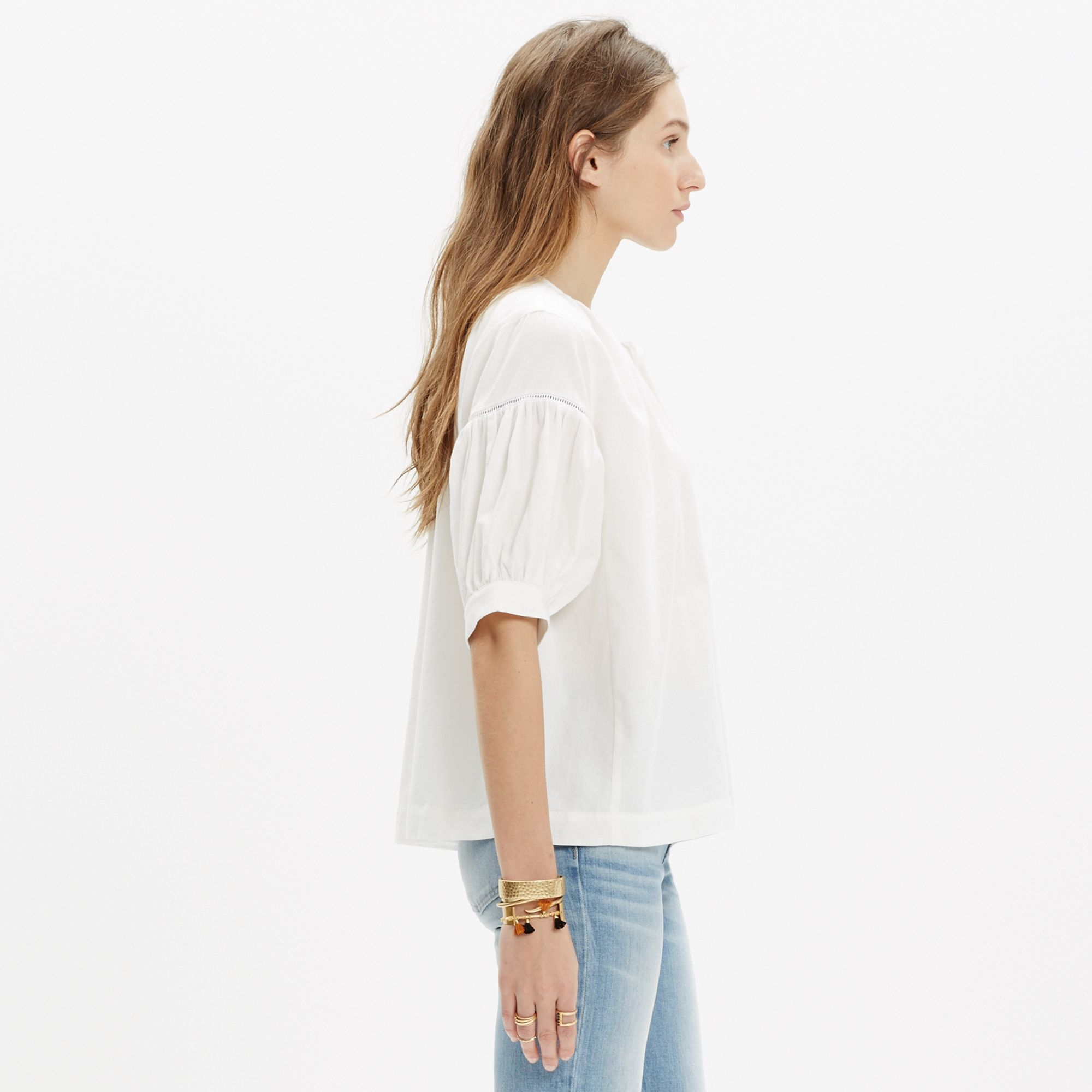 madewell peasant top