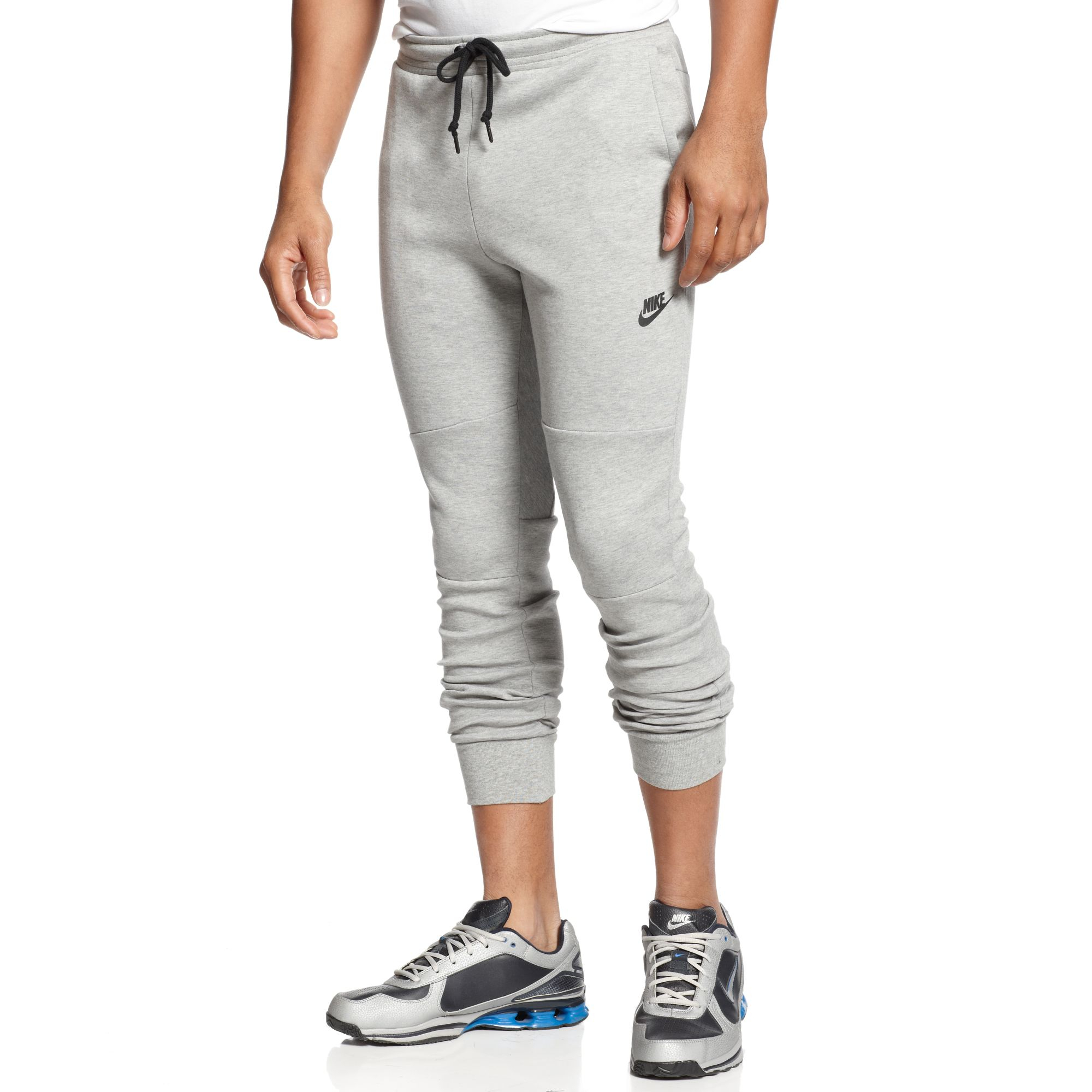 Nike Tech Fleece Pants in Dark Heather 