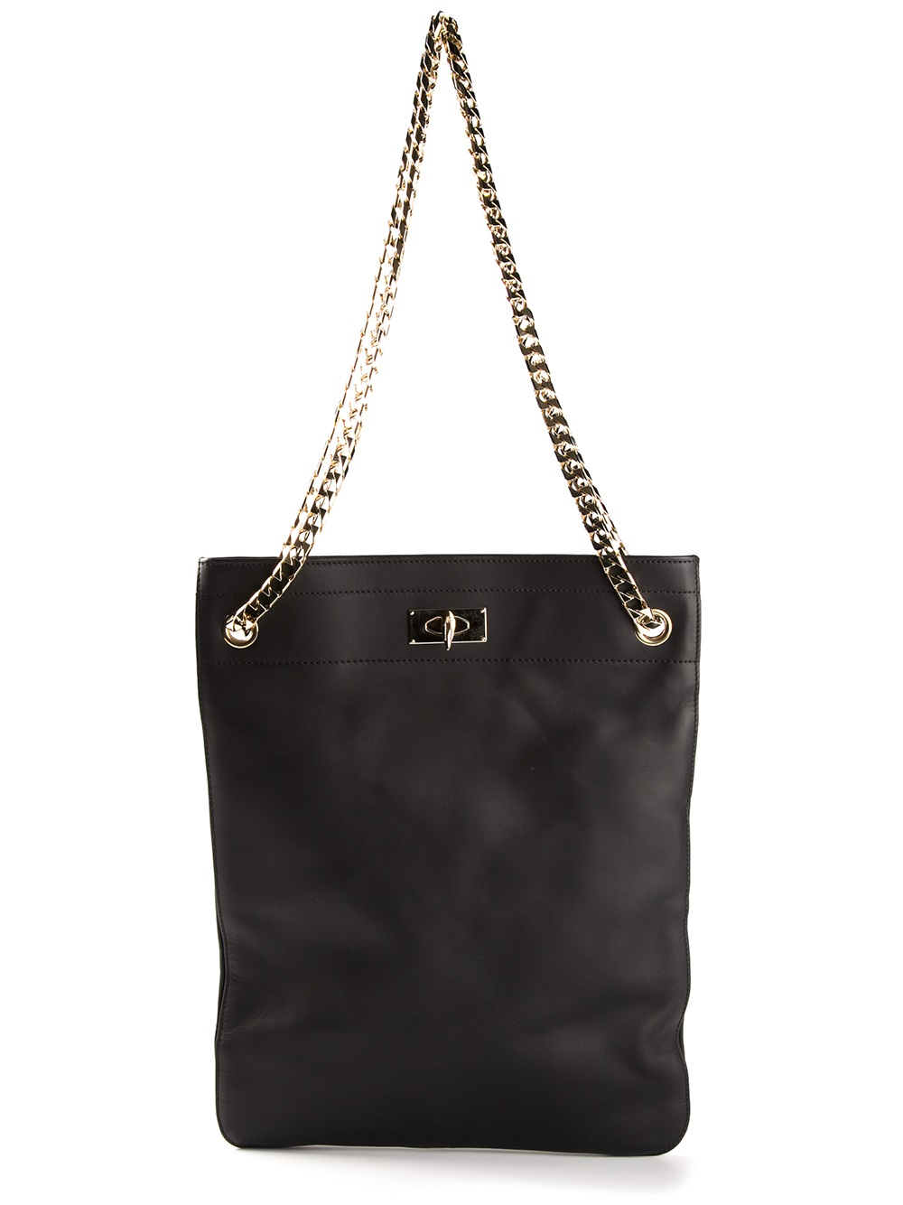 Givenchy Chain Strap Tote Bag in Black - Lyst