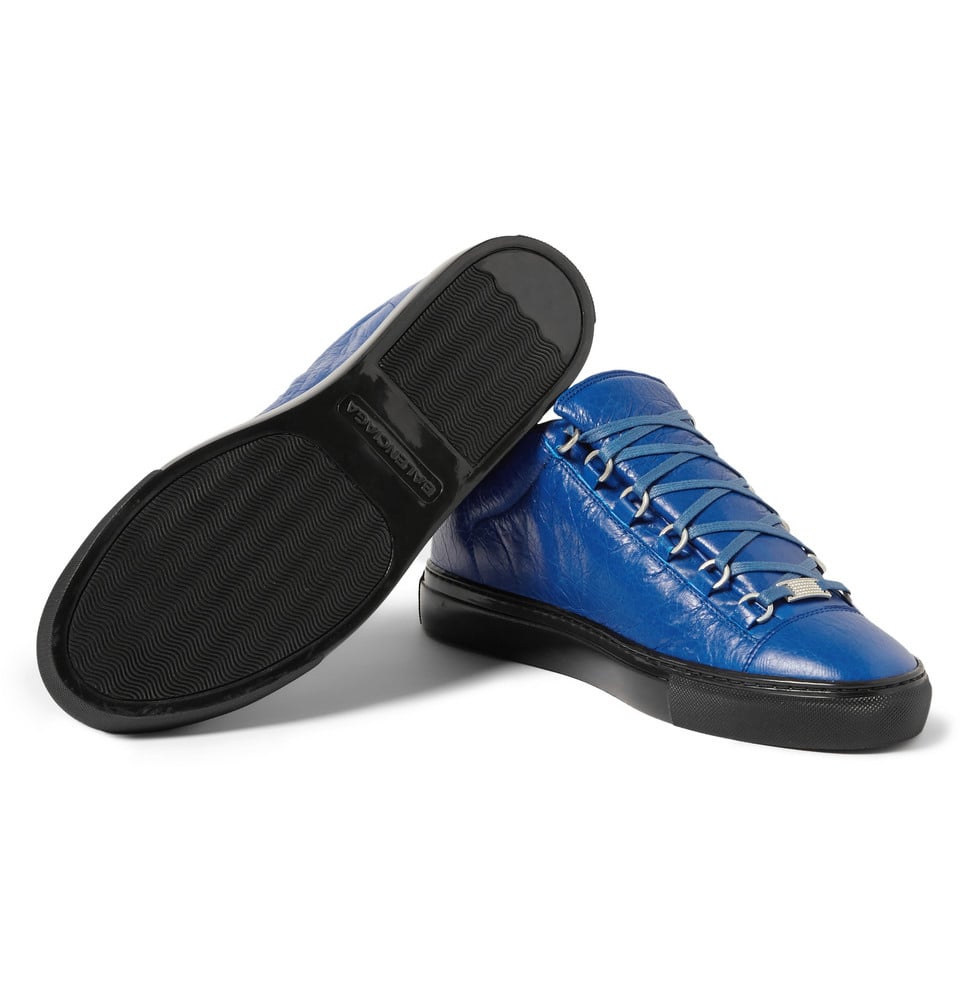 balenciaga arena navy blue