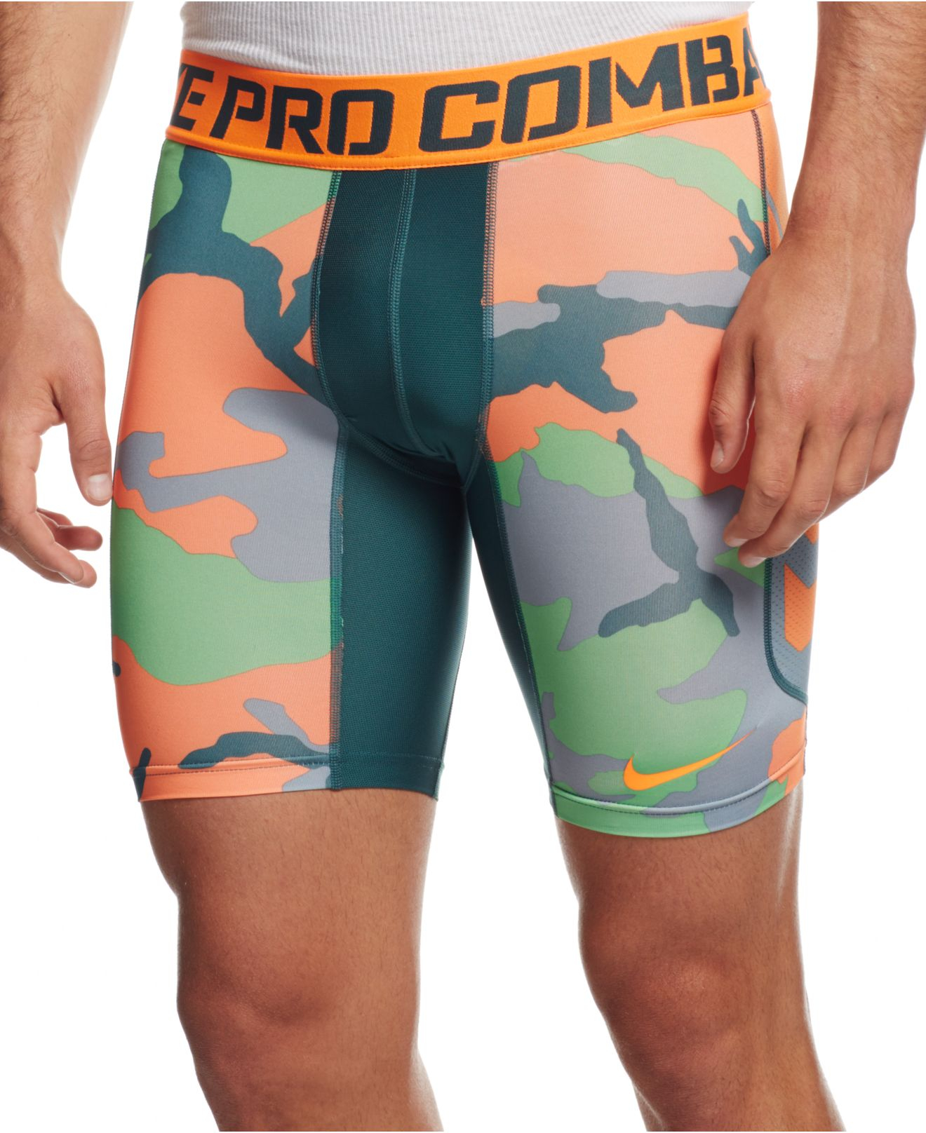 Download Nike Procombat Hypercool Woodland Compression Shorts for ...