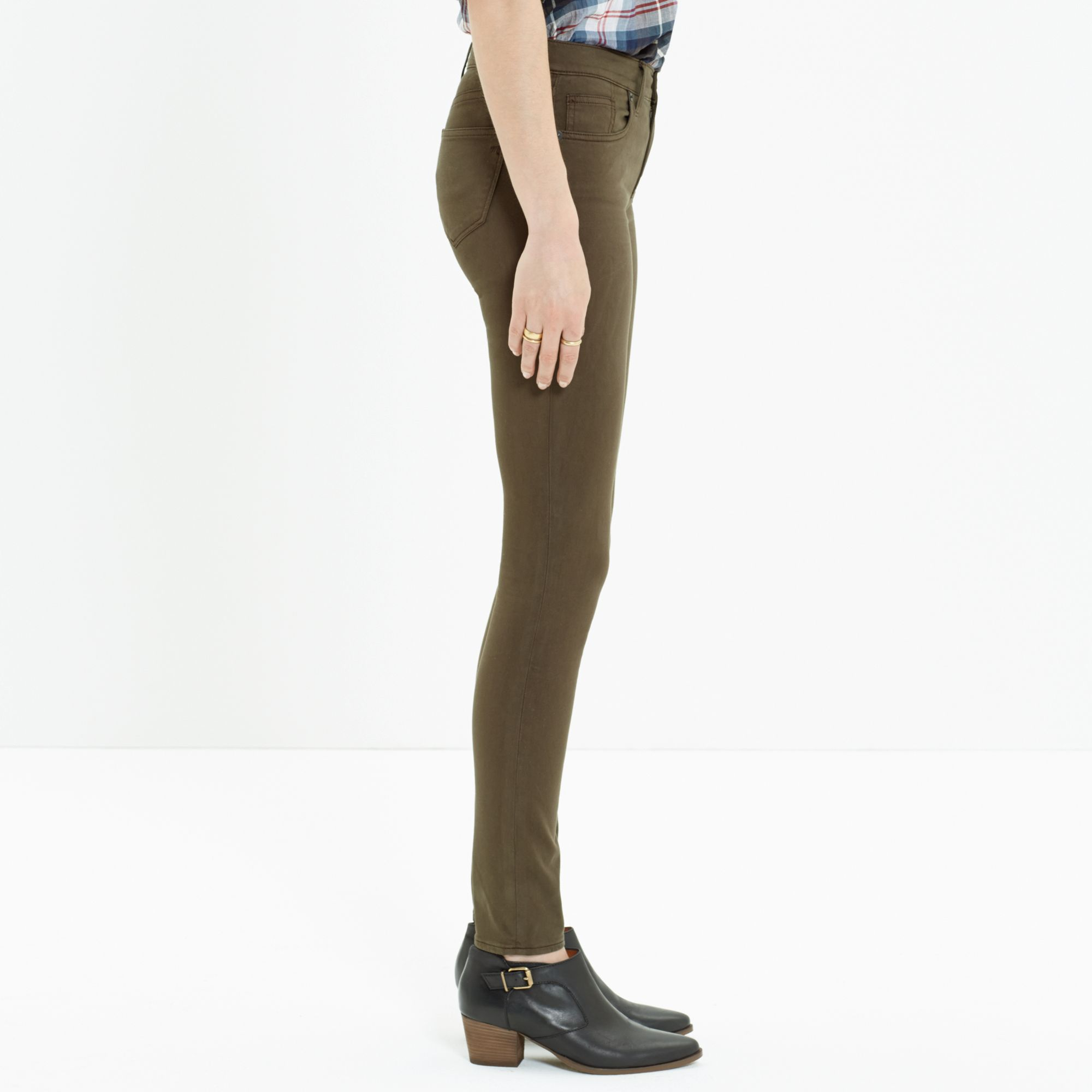 Madewell Skinny Skinny Sateen Jeans in 