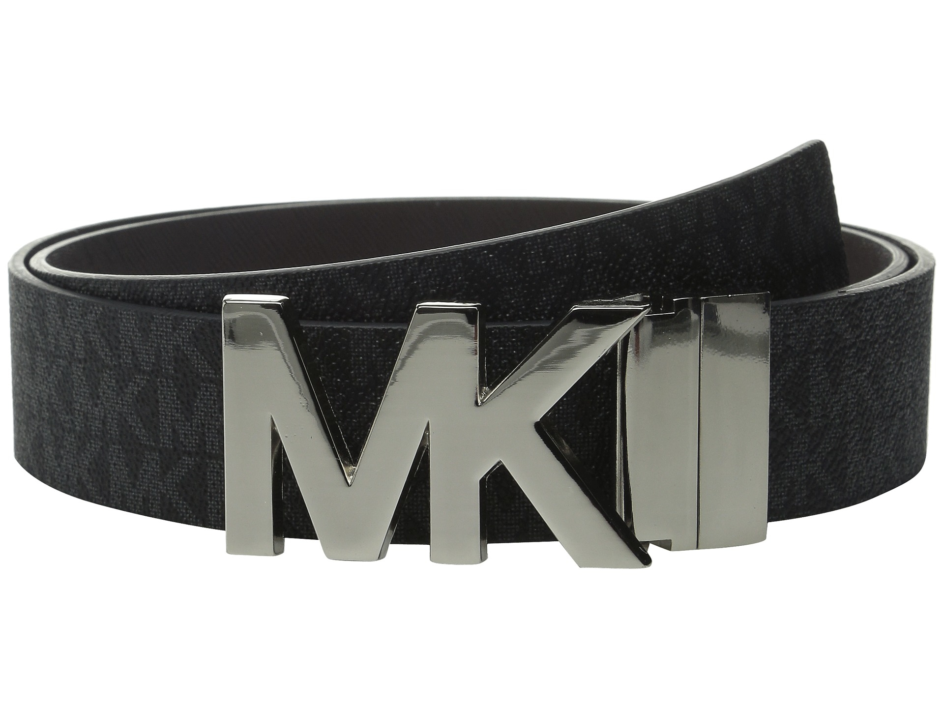 Michael Kors Mens Leather Signature Belt  Macys