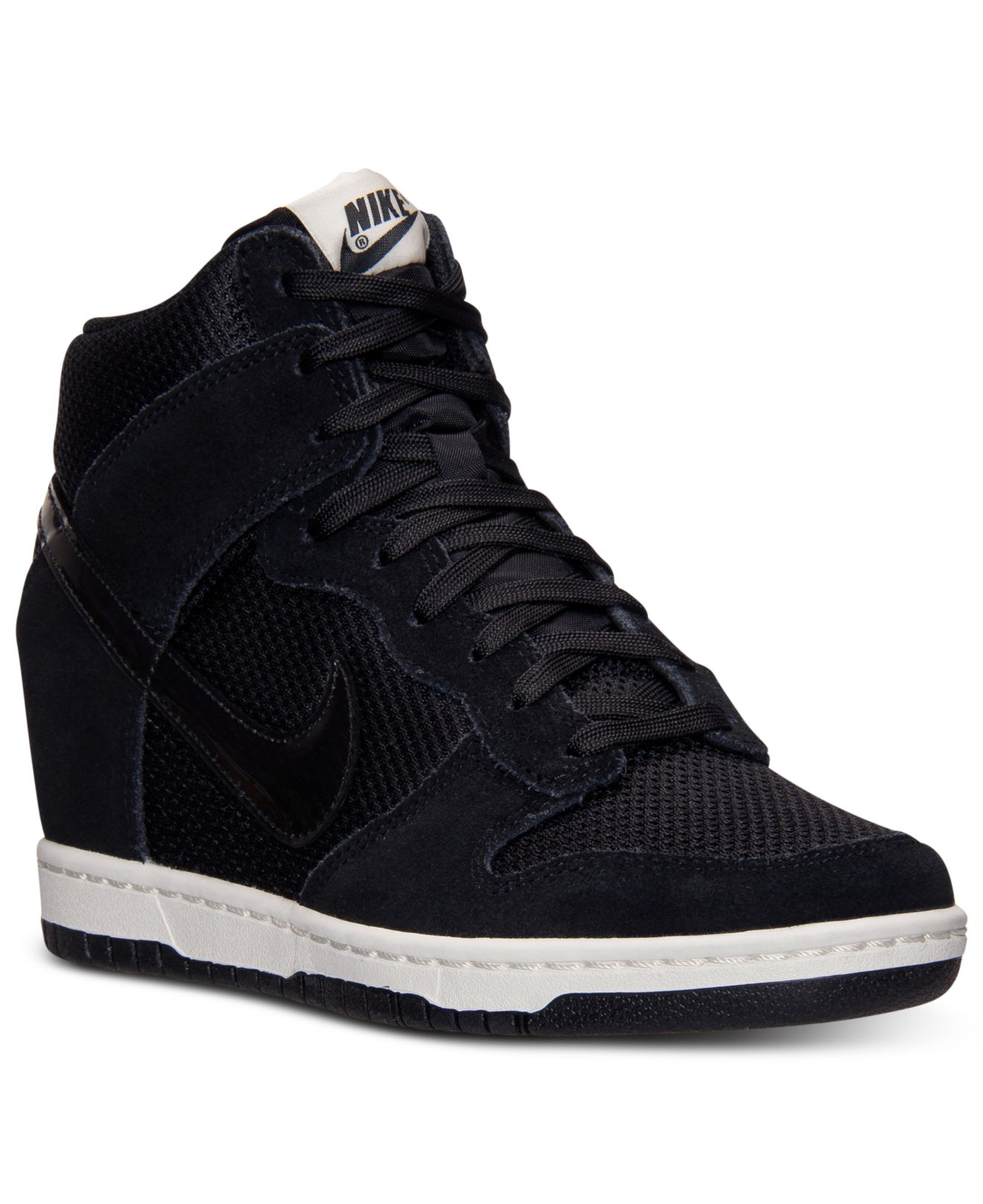 Nike Women'S Dunk Sky Hi Essential Casual Sneakers From Finish Line in  Black | Lyst
