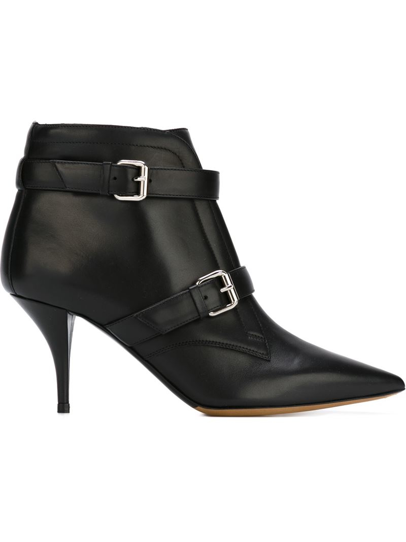 Tabitha Simmons Fitz Leather Ankle Boots in Black Lyst