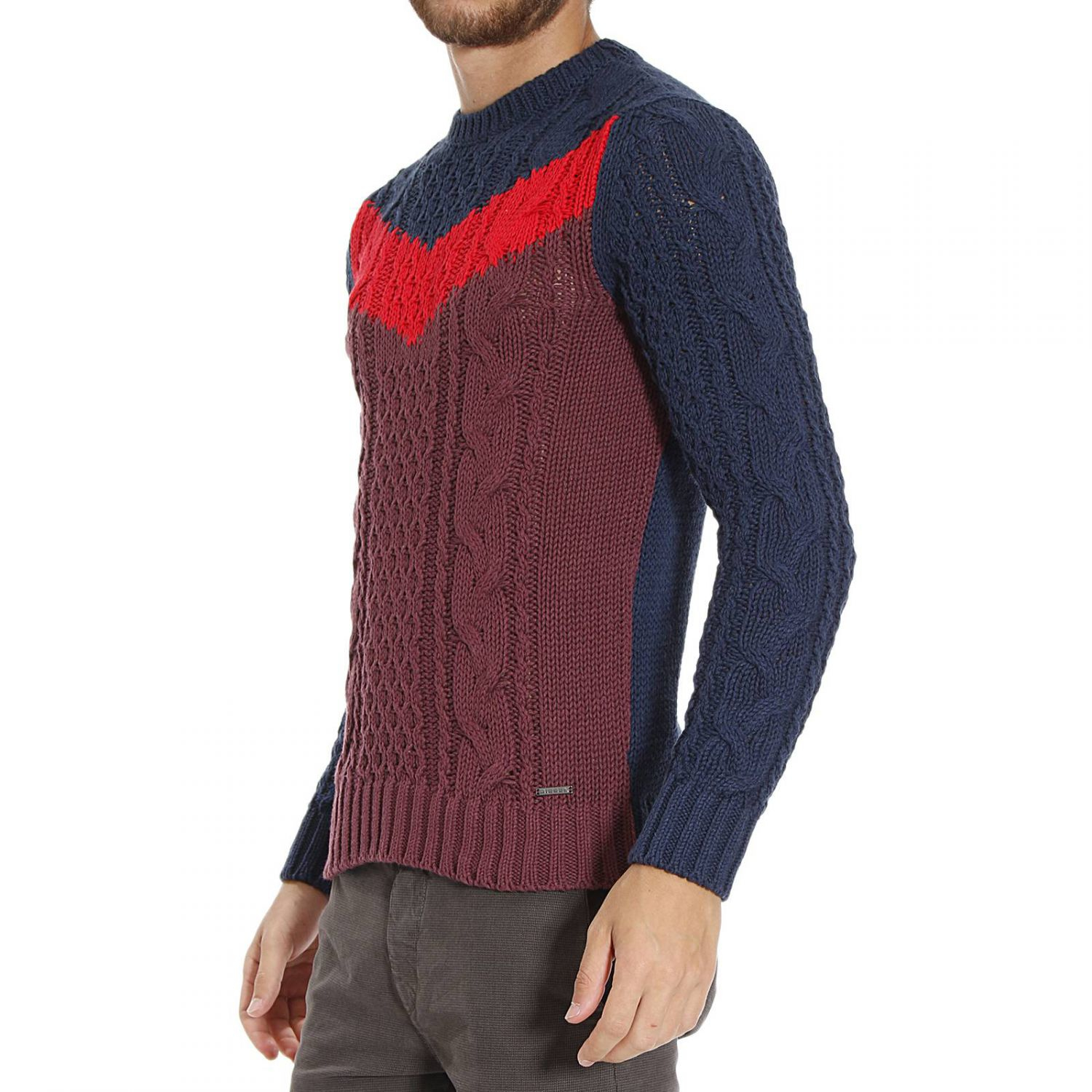DIESEL Sweater in Blue for Men - Lyst