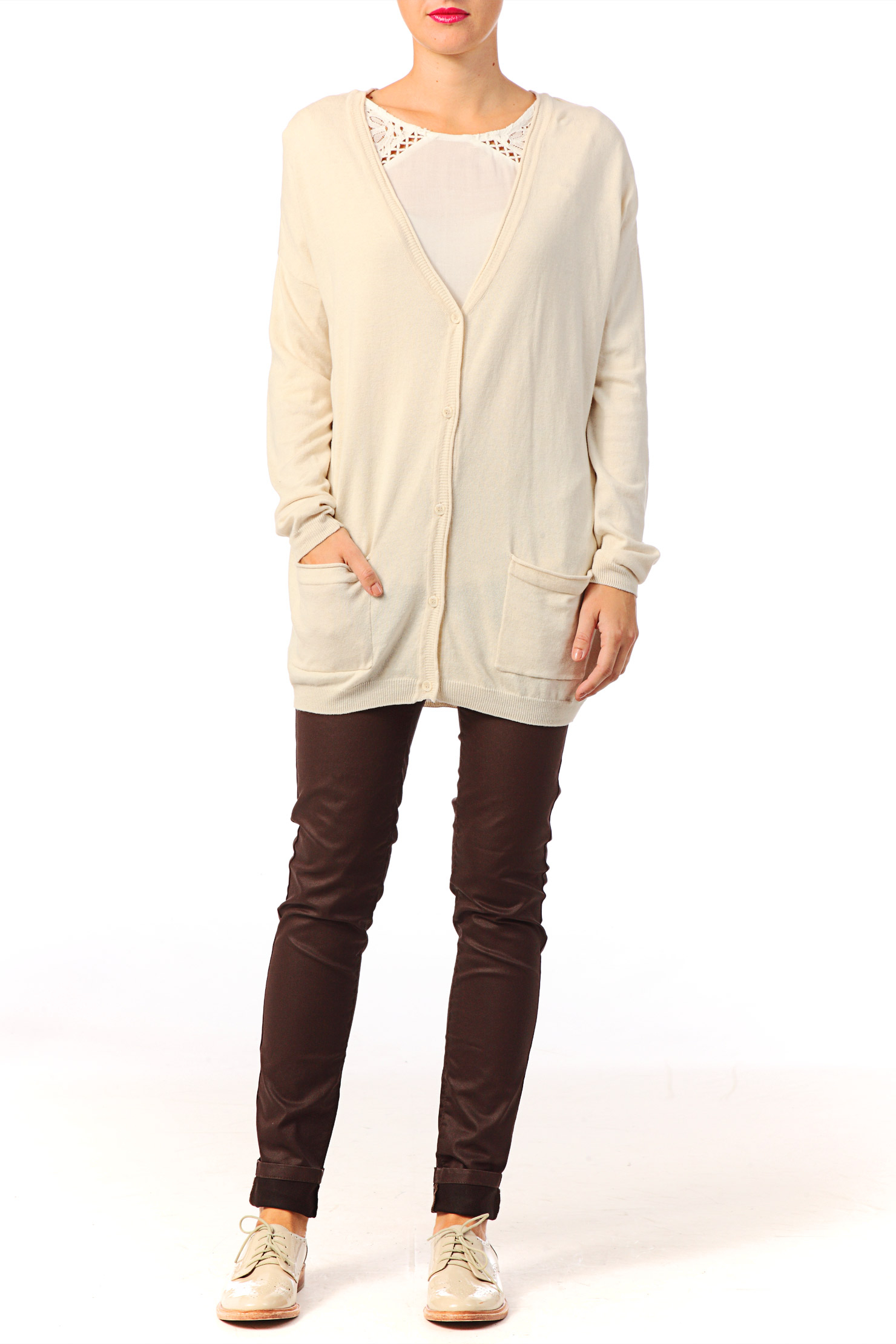 Vero Moda Brand New office lady turtleneck batwing sleeves